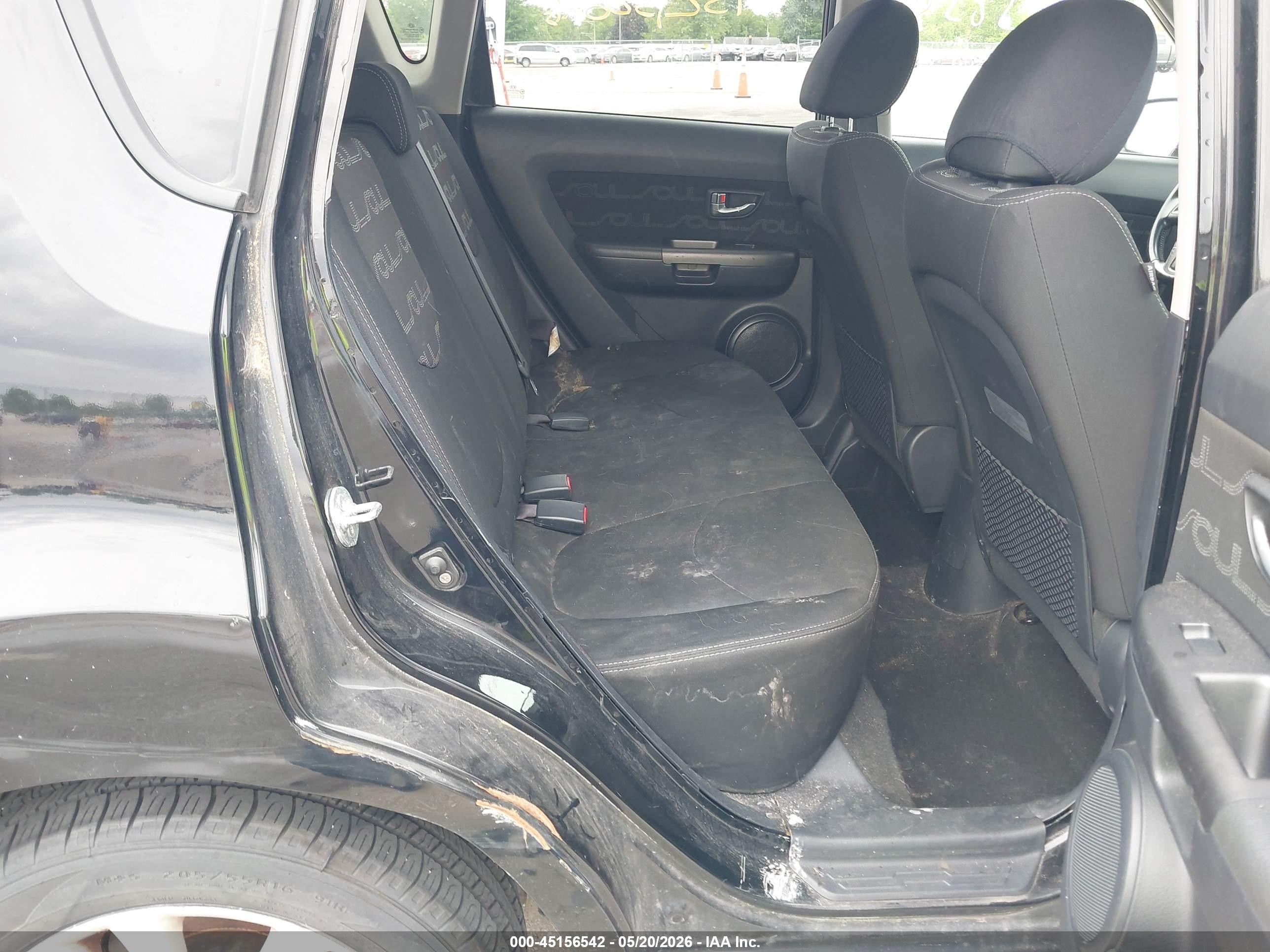 2013 Kia Soul + Черный vin: KNDJT2A63D7598320