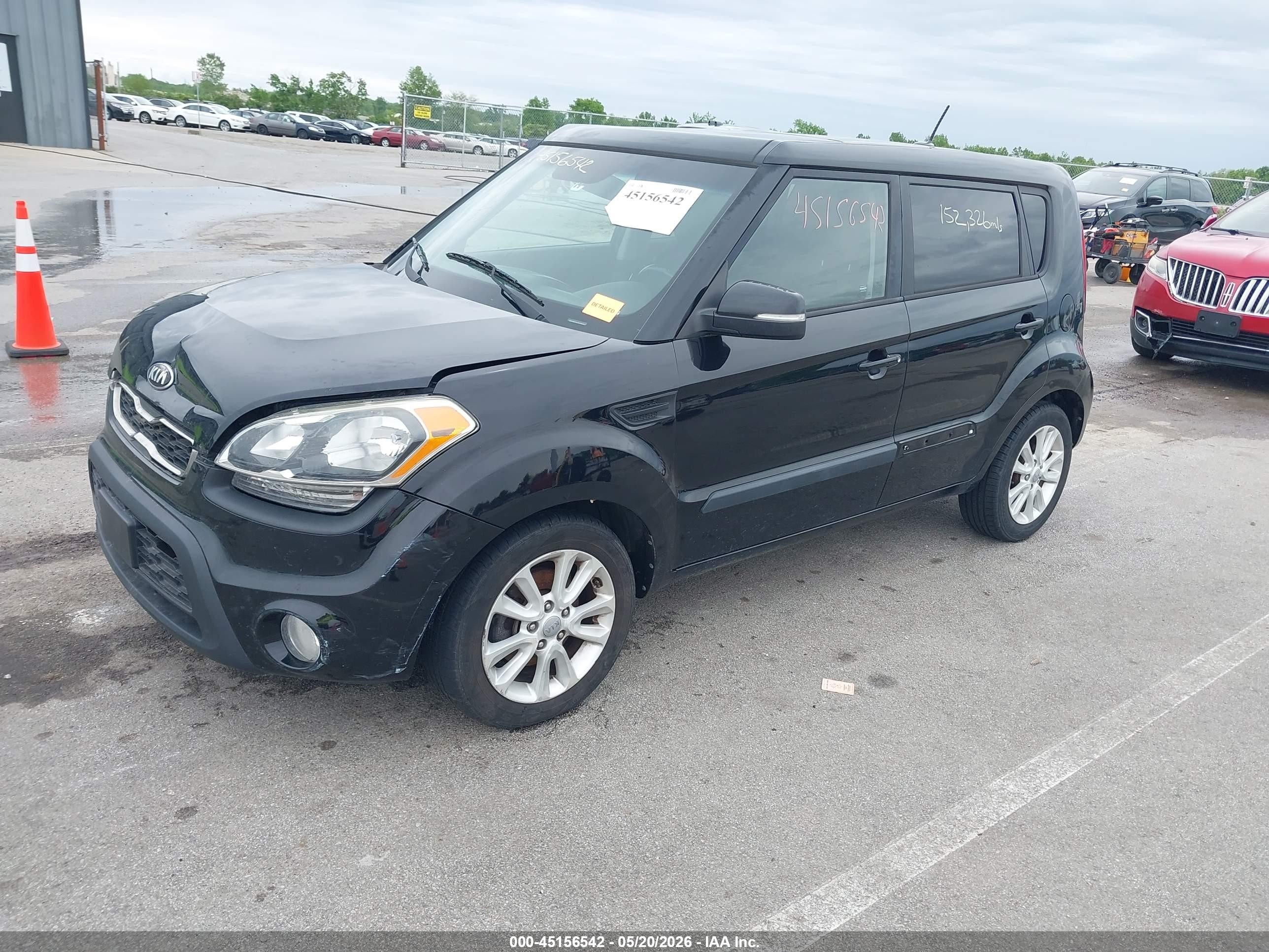 2013 Kia Soul + Черный vin: KNDJT2A63D7598320