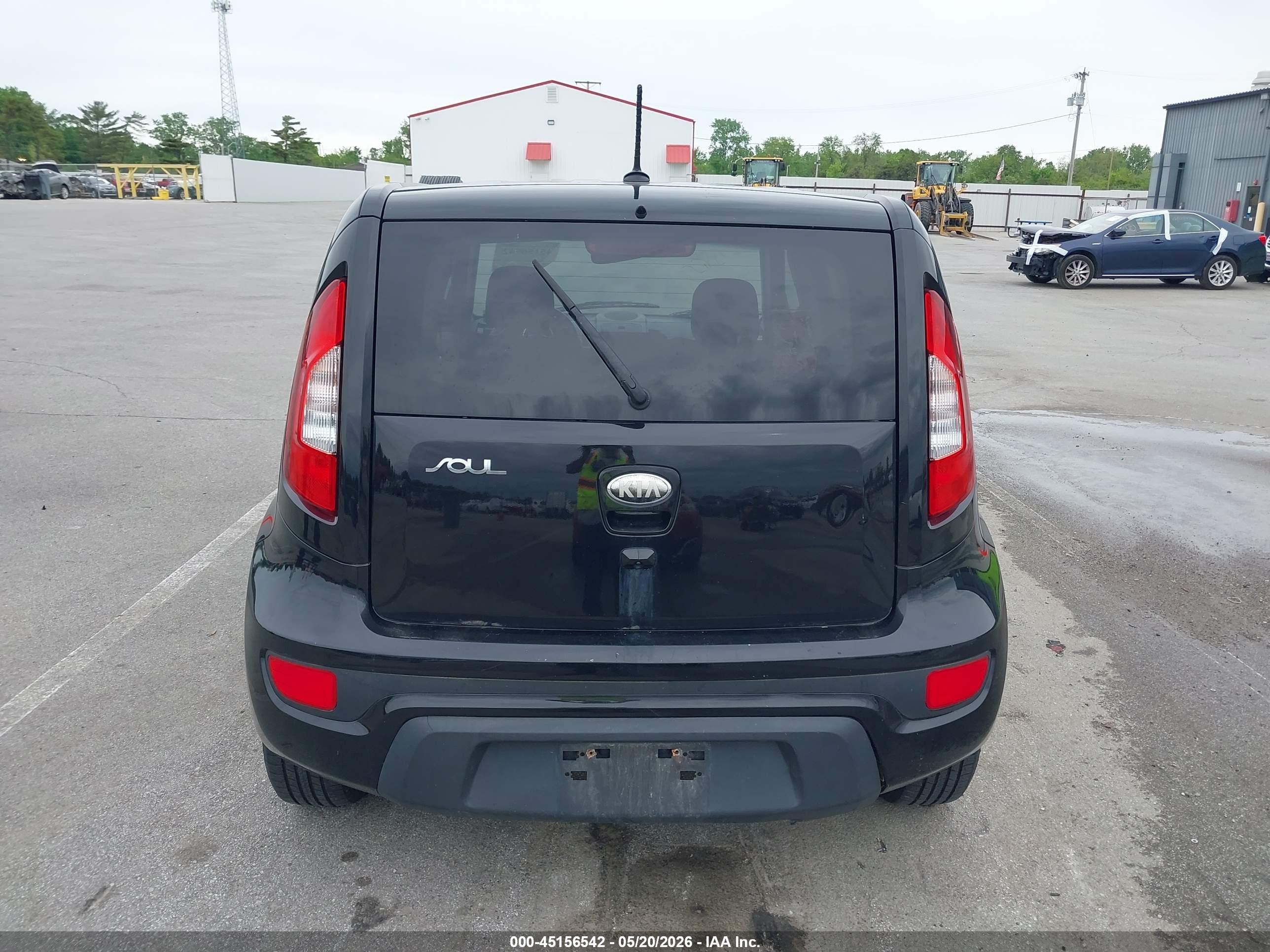 2013 Kia Soul + Черный vin: KNDJT2A63D7598320