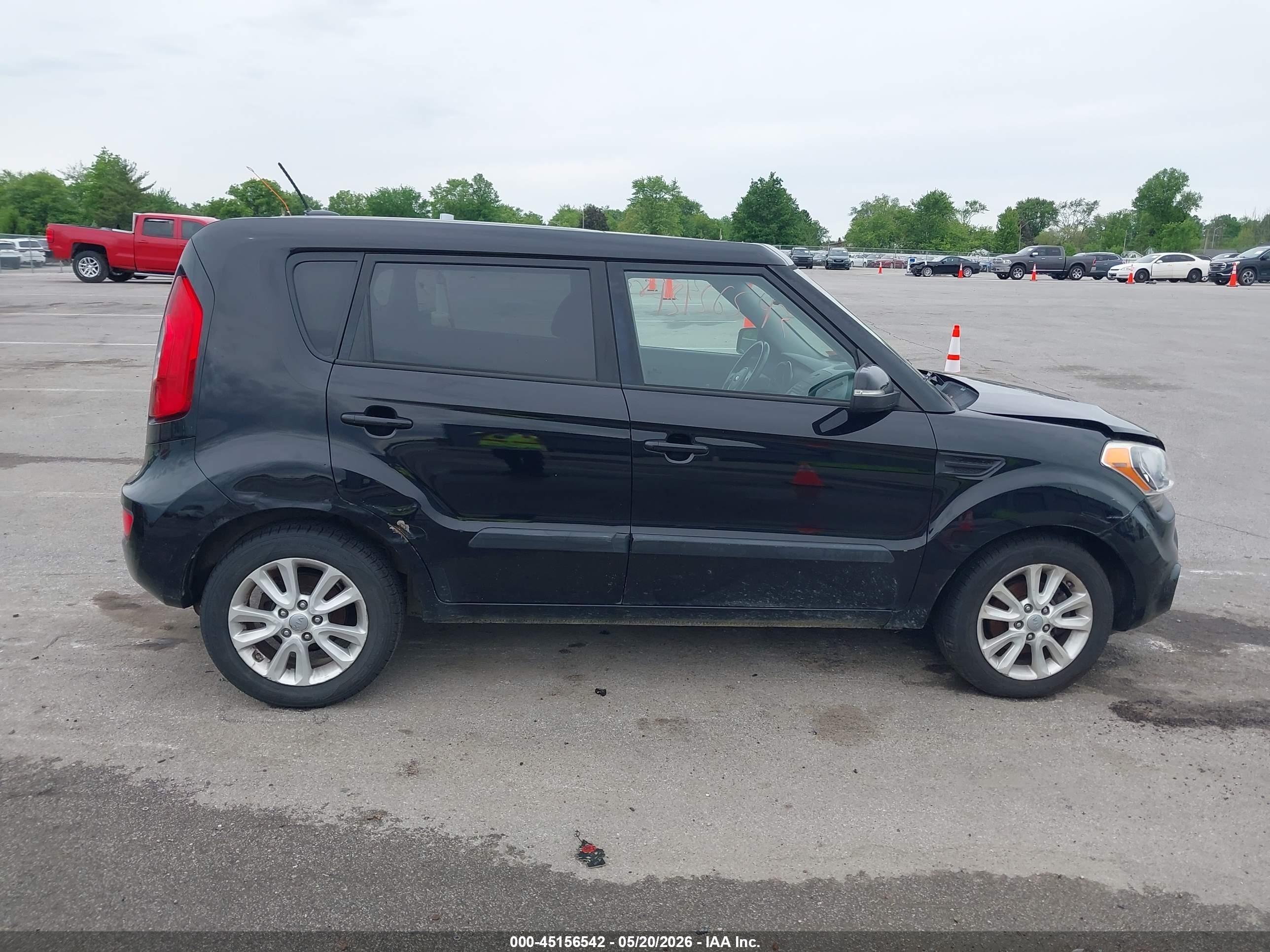 2013 Kia Soul + Черный vin: KNDJT2A63D7598320