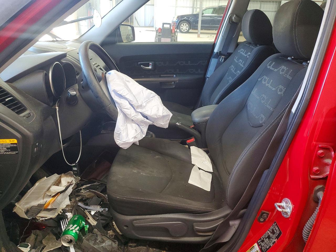 2013 Kia Soul + Red vin: KNDJT2A63D7619621