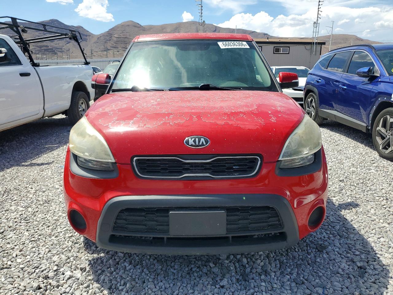 2013 Kia Soul + Red vin: KNDJT2A63D7626679