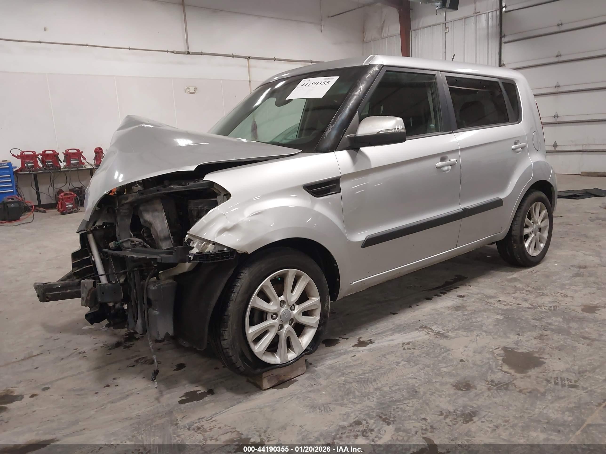 2012 Kia Soul + Silver vin: KNDJT2A64C7363651