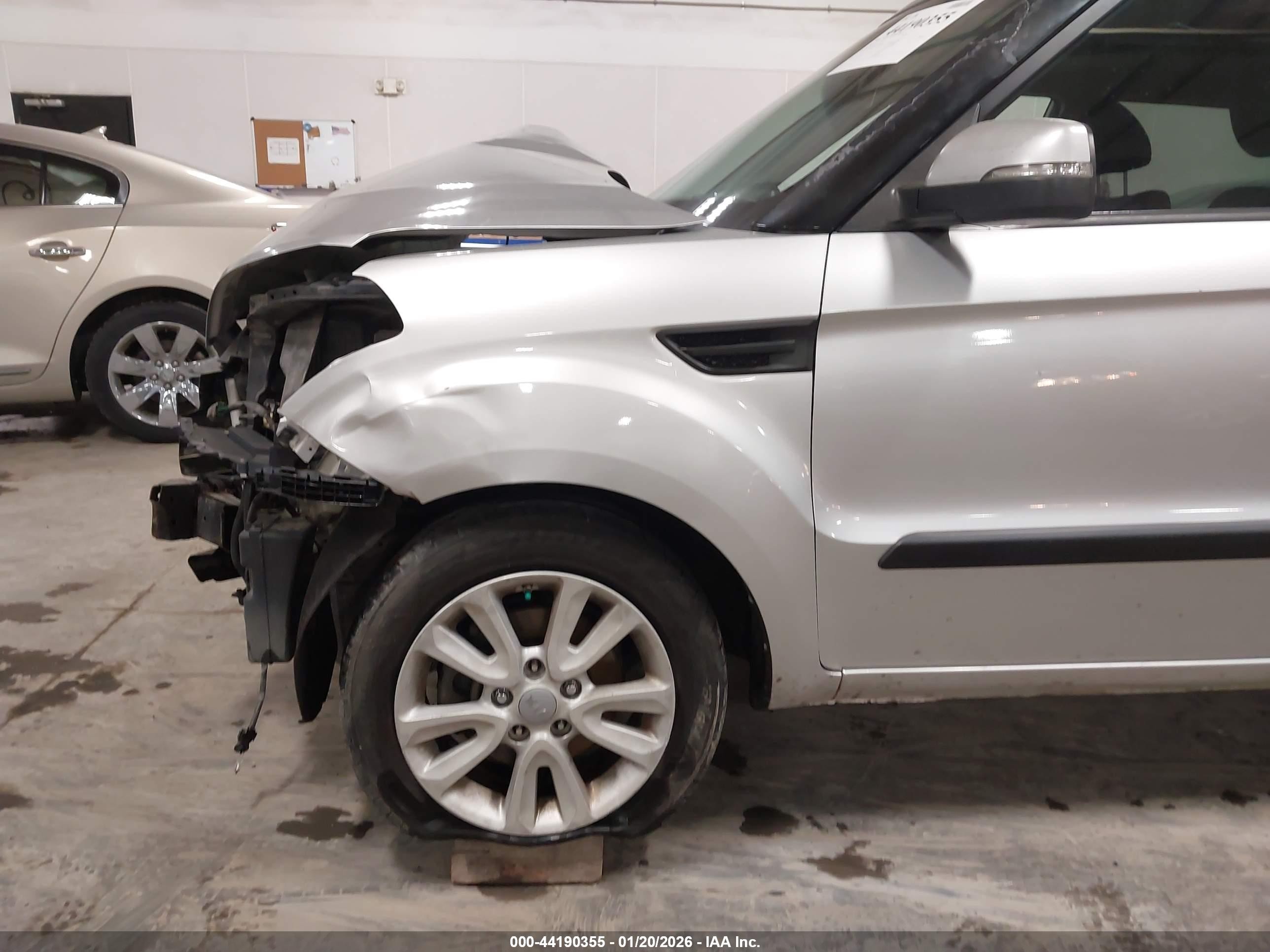 2012 Kia Soul + Silver vin: KNDJT2A64C7363651
