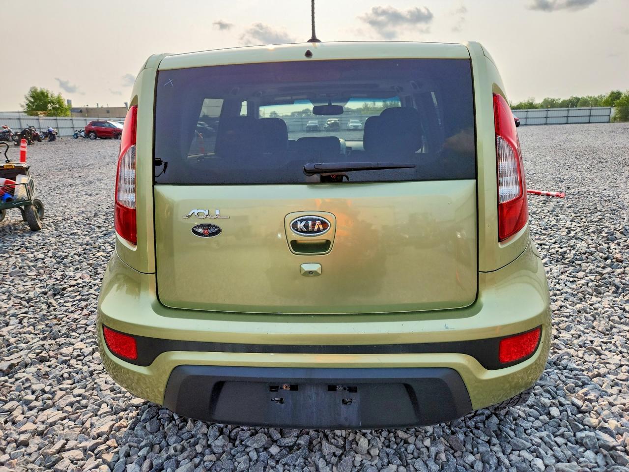 2012 Kia Soul + Зеленый vin: KNDJT2A64C7369997
