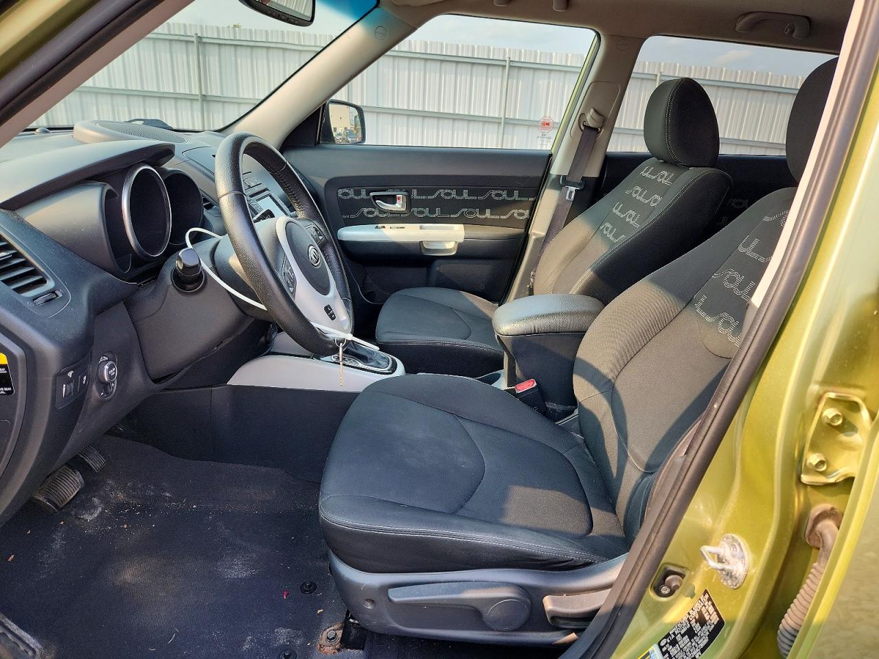 2012 Kia Soul + Зеленый vin: KNDJT2A64C7369997