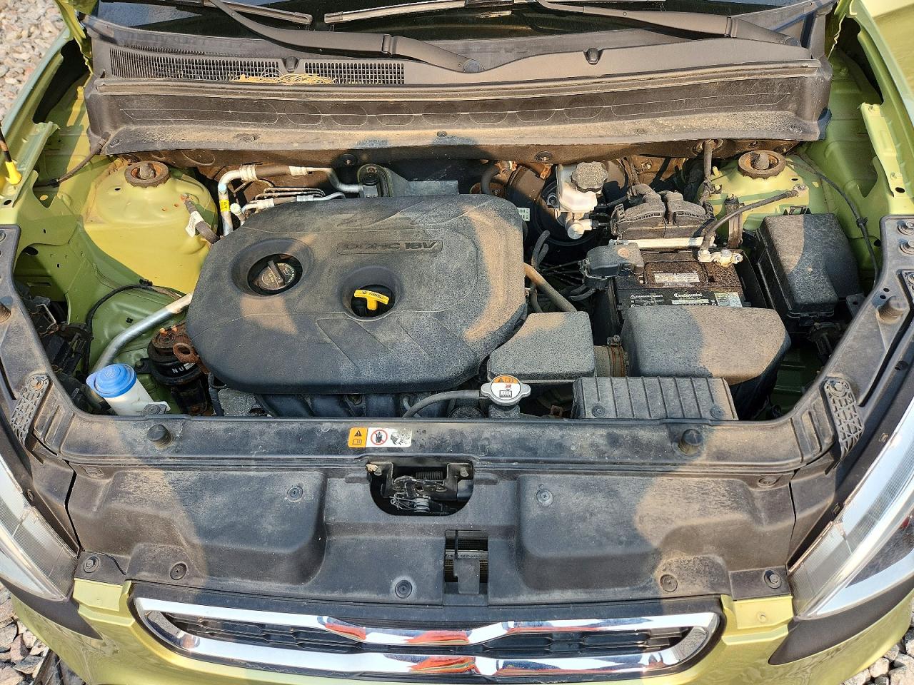 2012 Kia Soul + Зеленый vin: KNDJT2A64C7369997