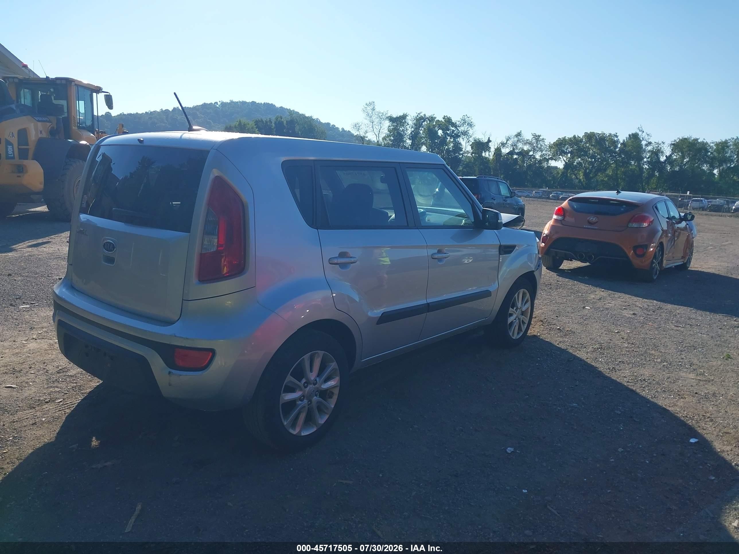 2012 Kia Soul + Silver vin: KNDJT2A64C7379882