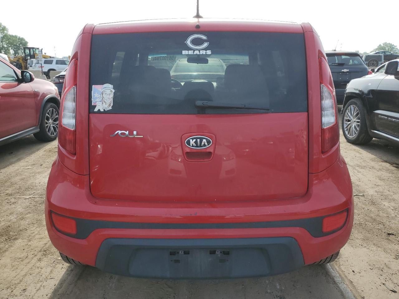 2012 Kia Soul + Red vin: KNDJT2A64C7385908