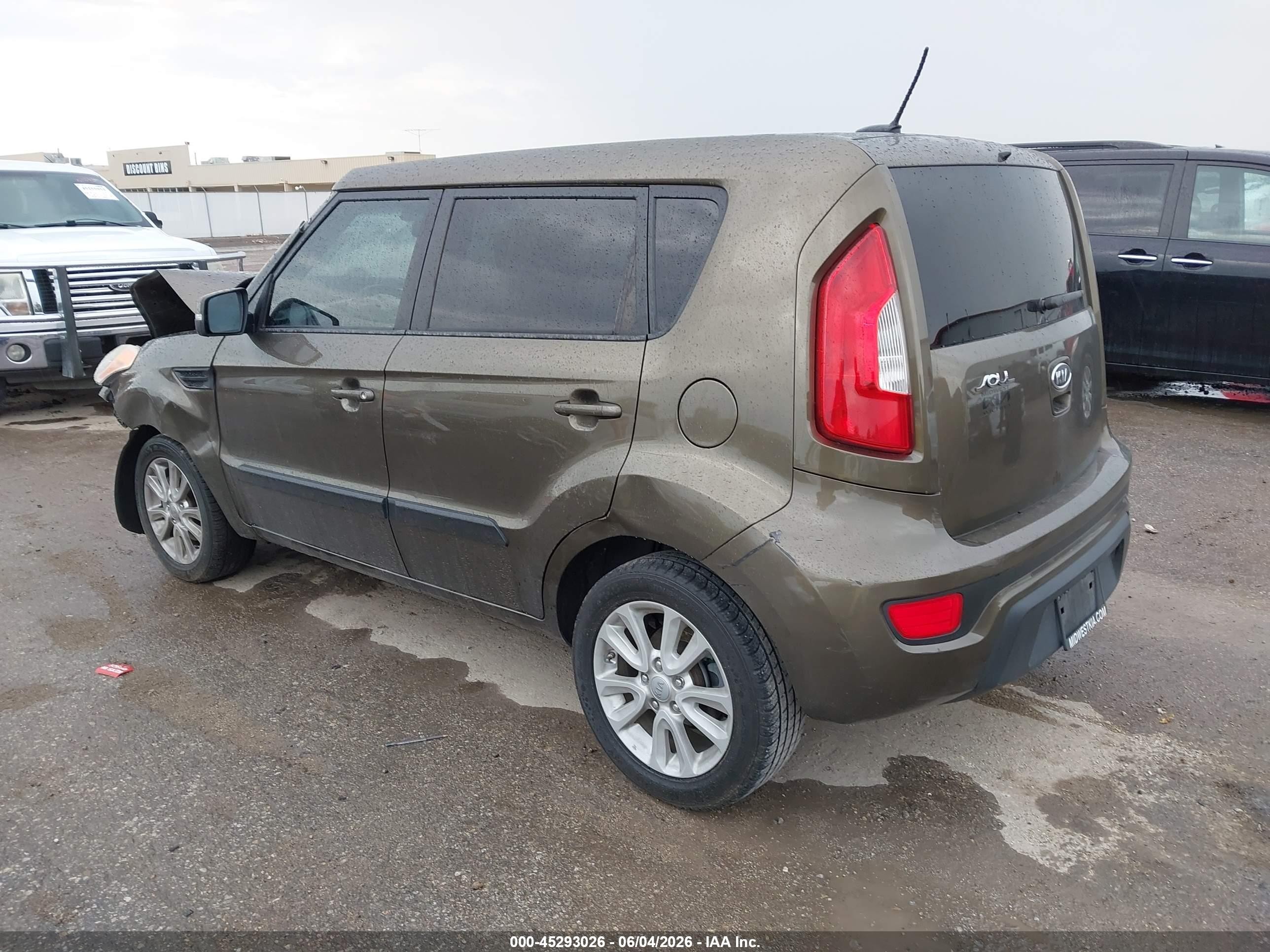 2012 Kia Soul + Brown vin: KNDJT2A64C7401881