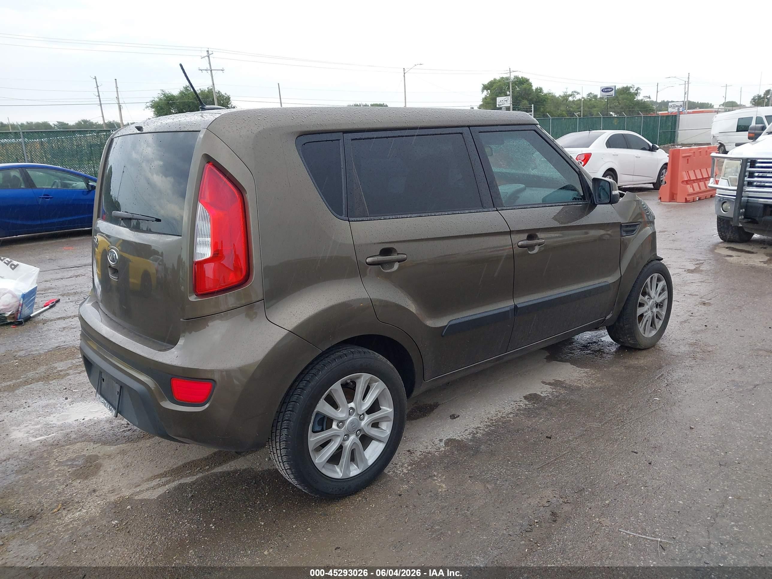 2012 Kia Soul + Brown vin: KNDJT2A64C7401881