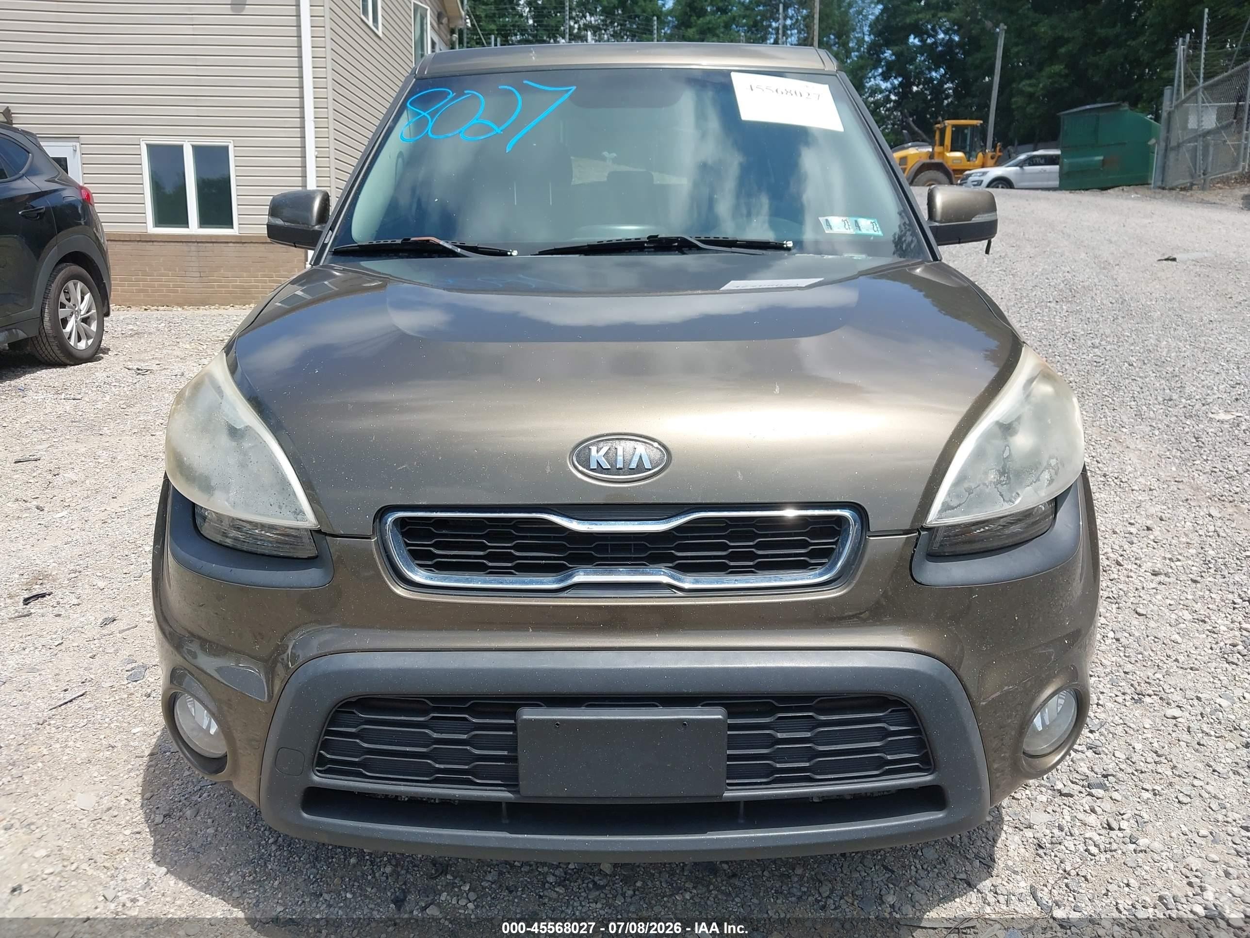 2012 Kia Soul + Brown vin: KNDJT2A64C7412587
