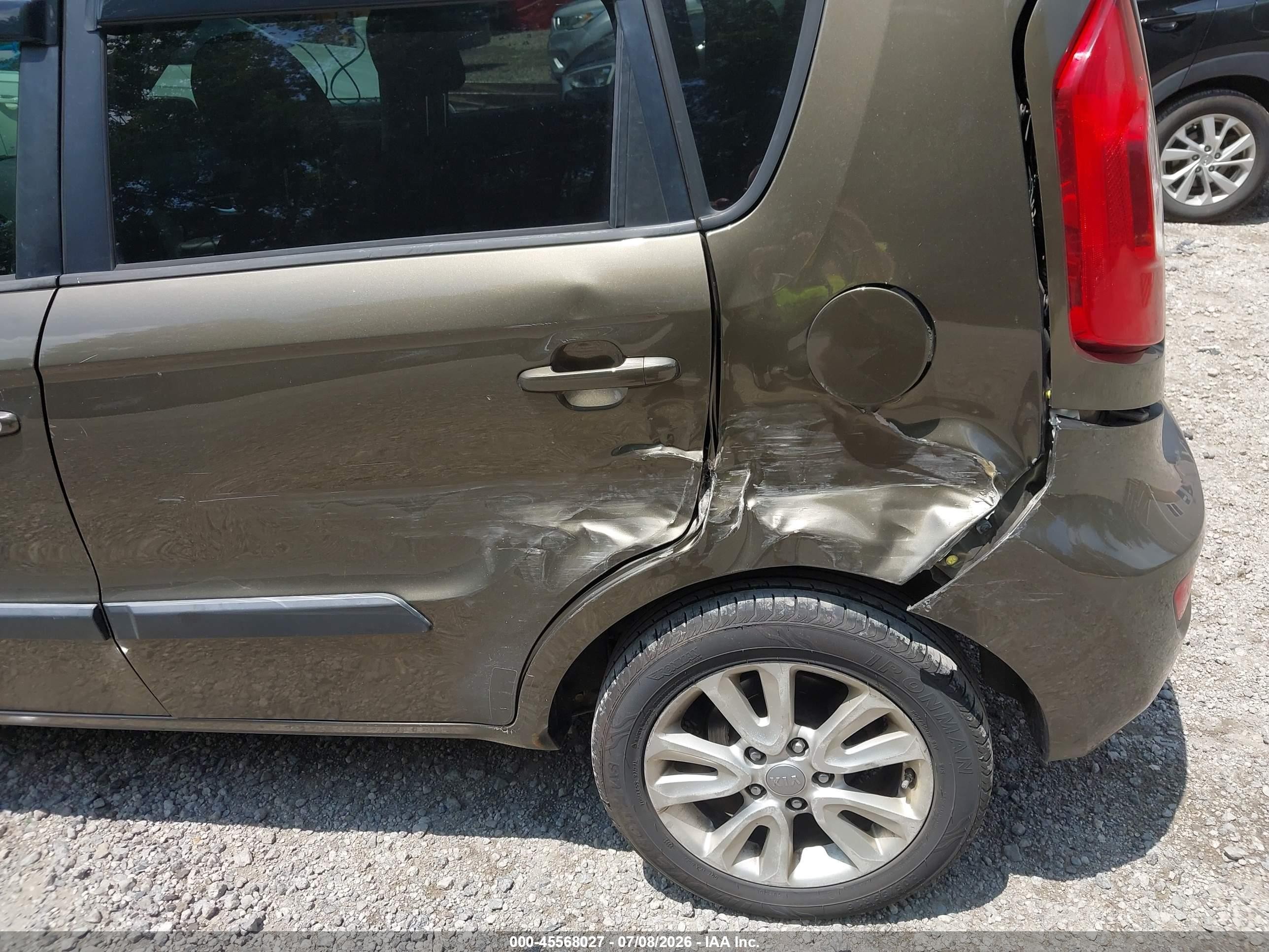 2012 Kia Soul + Brown vin: KNDJT2A64C7412587