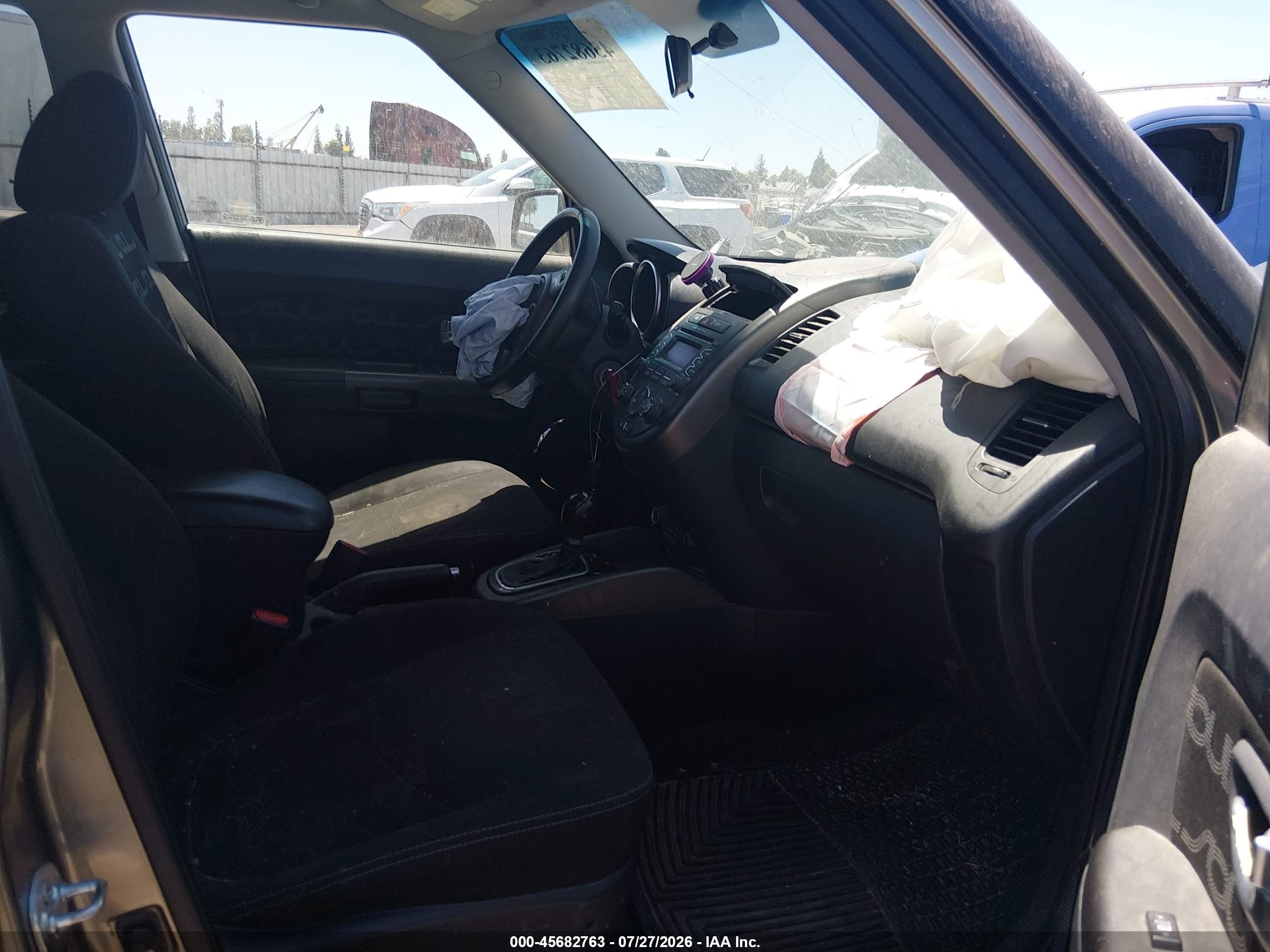 2012 Kia Soul + Silver vin: KNDJT2A64C7434914