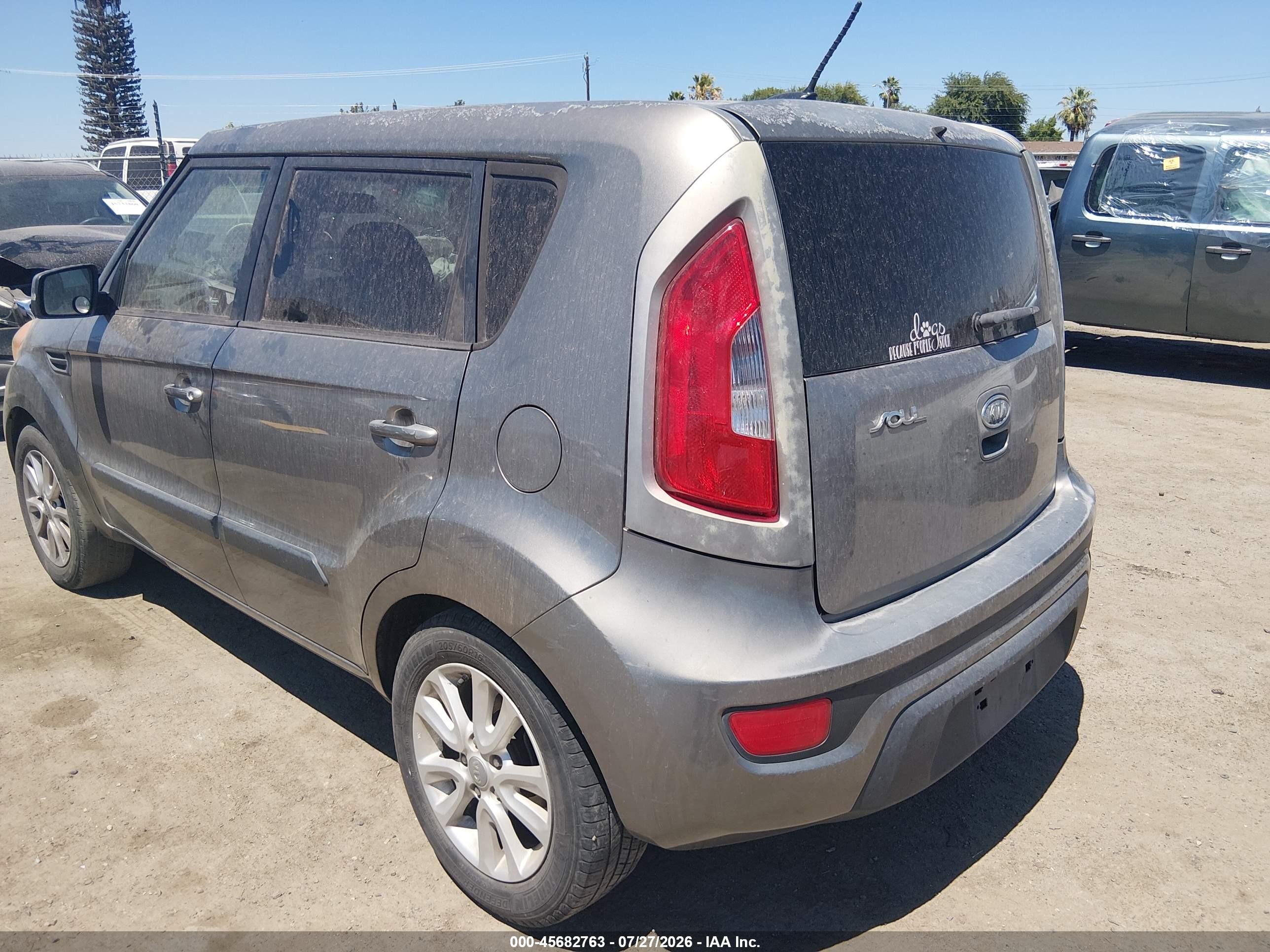 2012 Kia Soul + Silver vin: KNDJT2A64C7434914