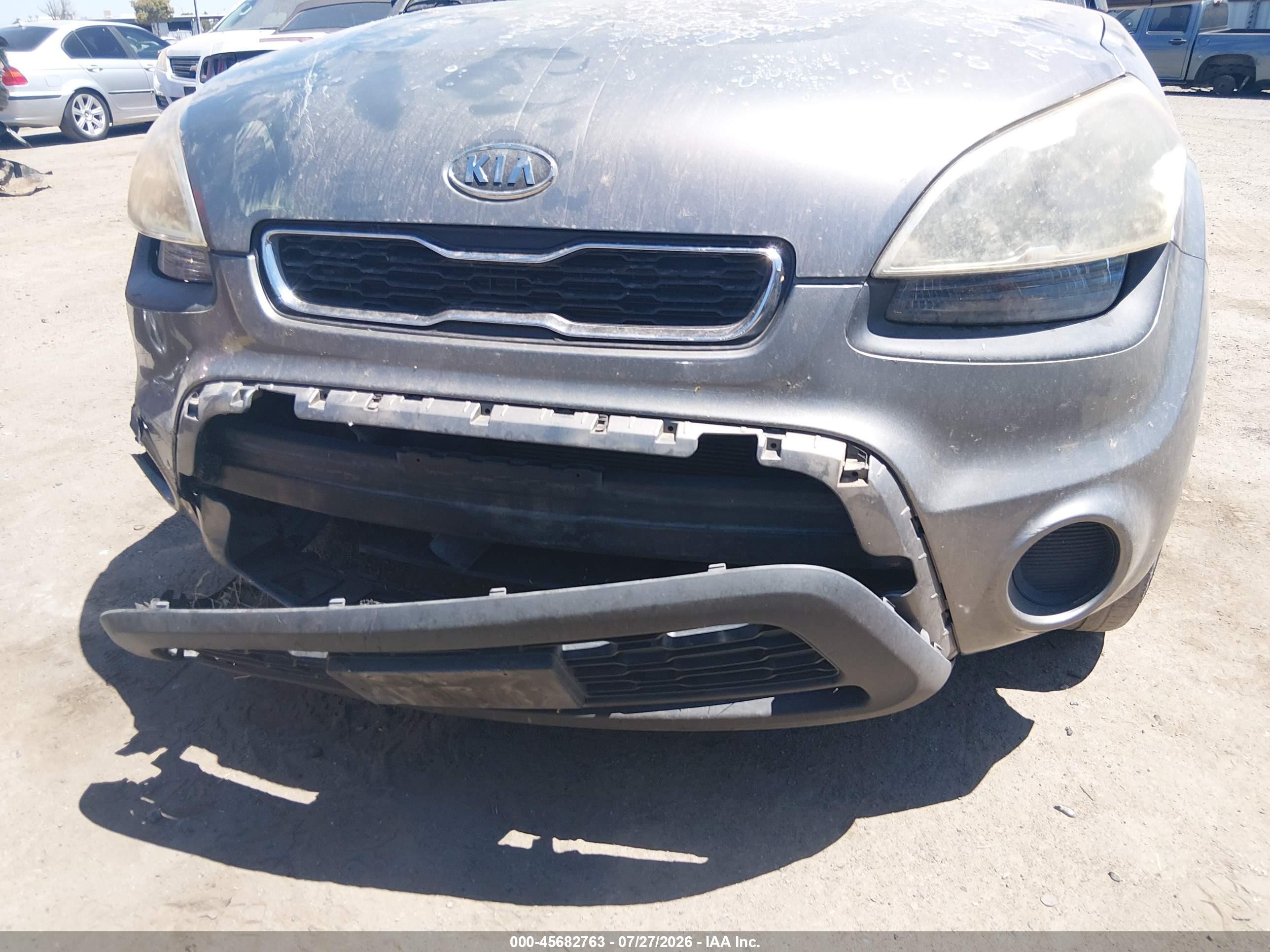 2012 Kia Soul + Silver vin: KNDJT2A64C7434914