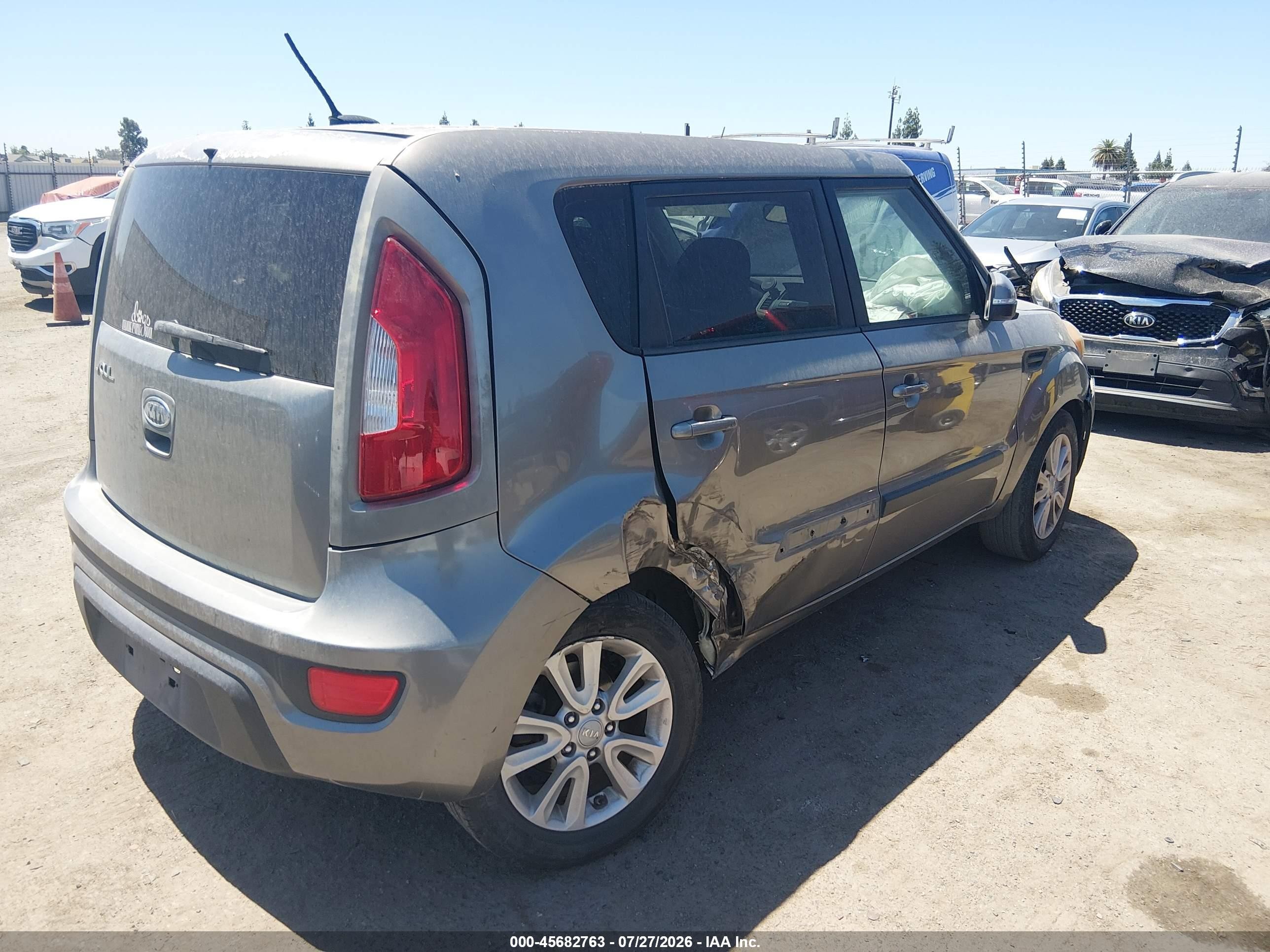 2012 Kia Soul + Silver vin: KNDJT2A64C7434914