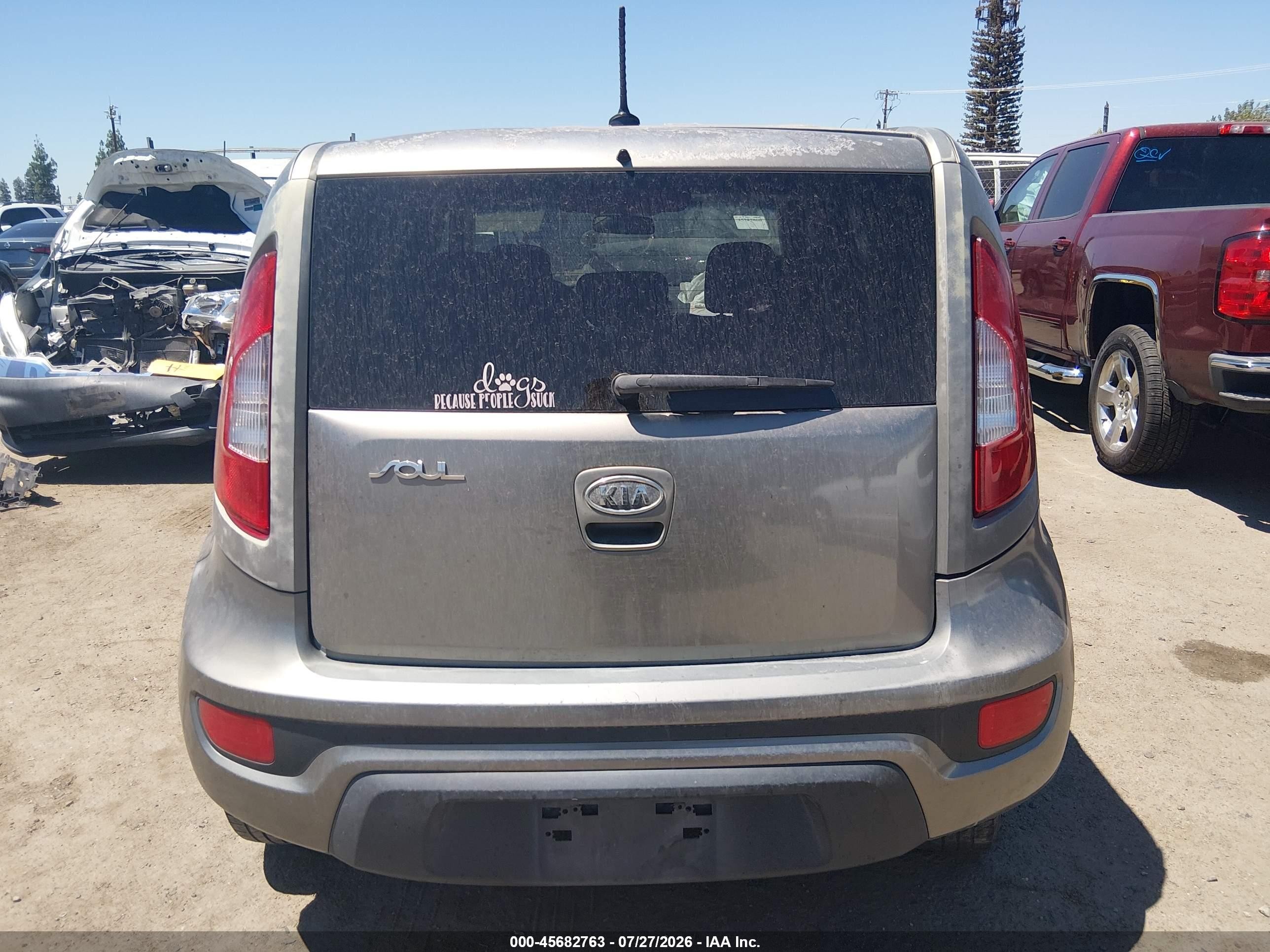 2012 Kia Soul + Silver vin: KNDJT2A64C7434914