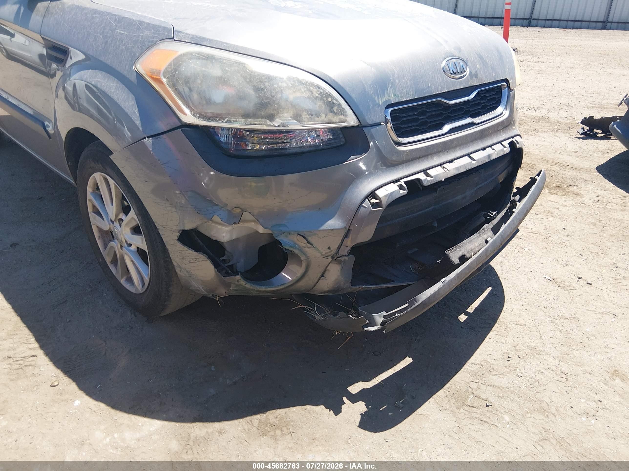 2012 Kia Soul + Silver vin: KNDJT2A64C7434914