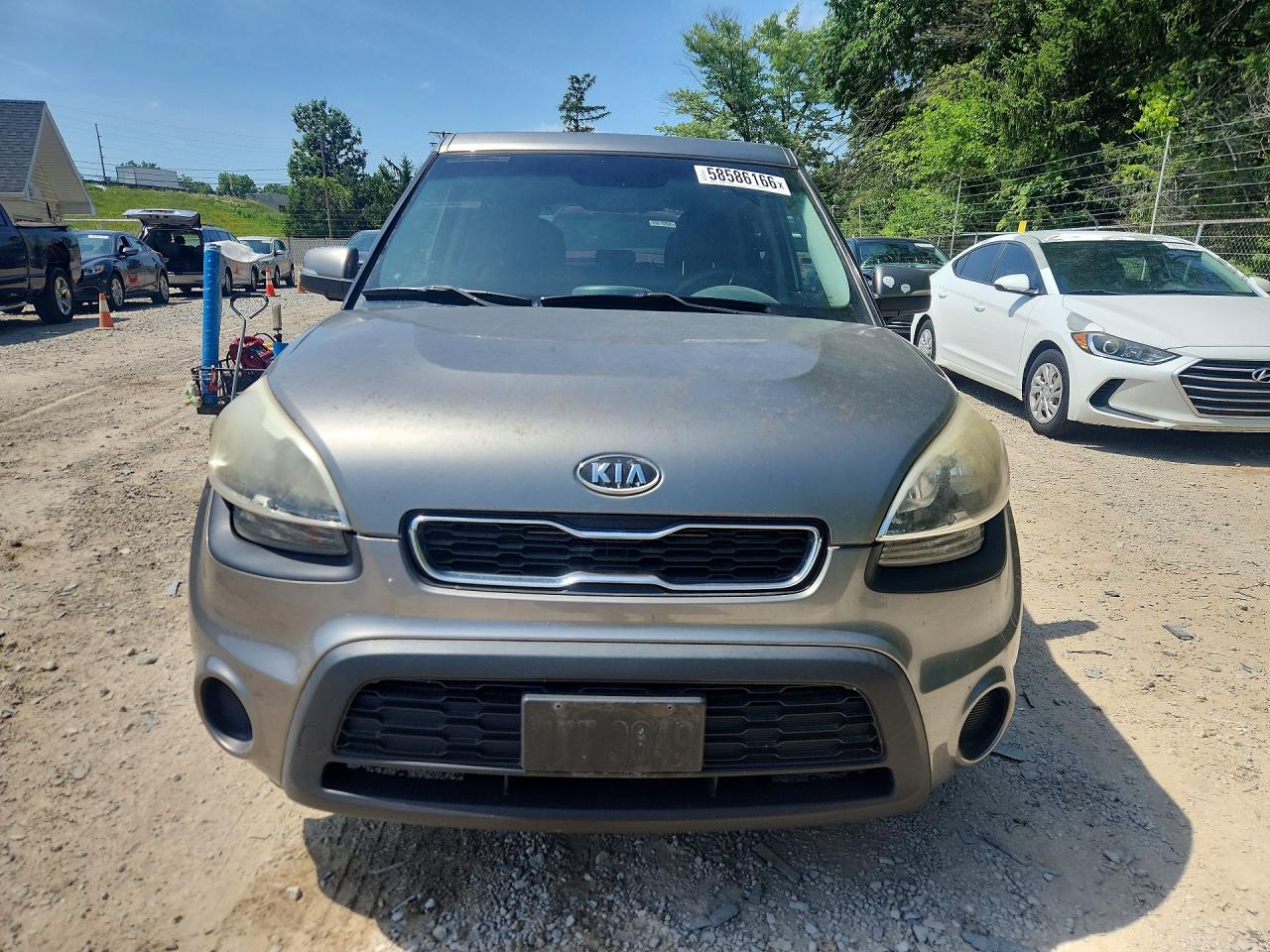 2012 Kia Soul + Gray vin: KNDJT2A64C7444567