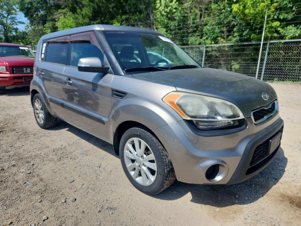 2012 Kia Soul + Gray vin: KNDJT2A64C7444567