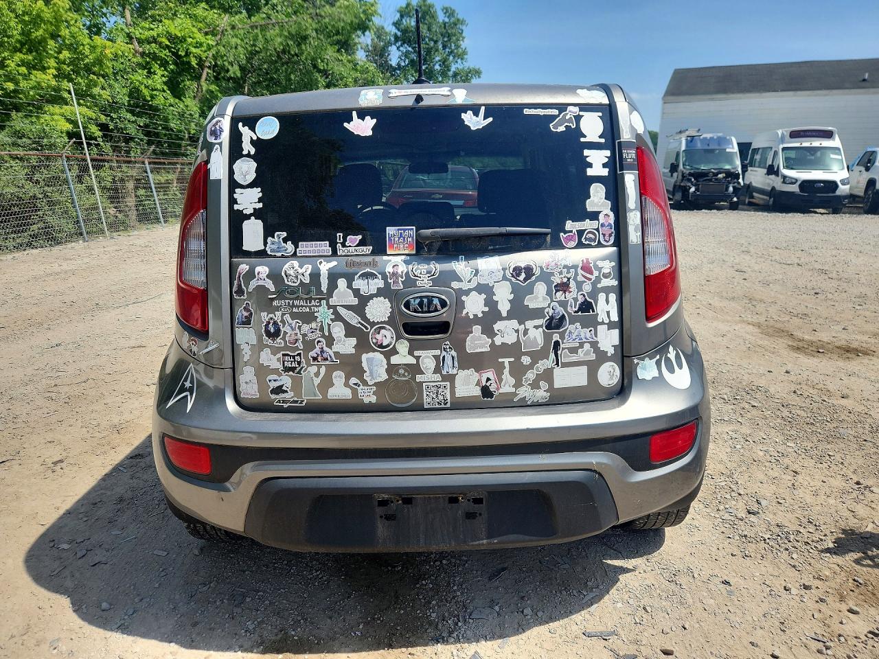 2012 Kia Soul + Gray vin: KNDJT2A64C7444567