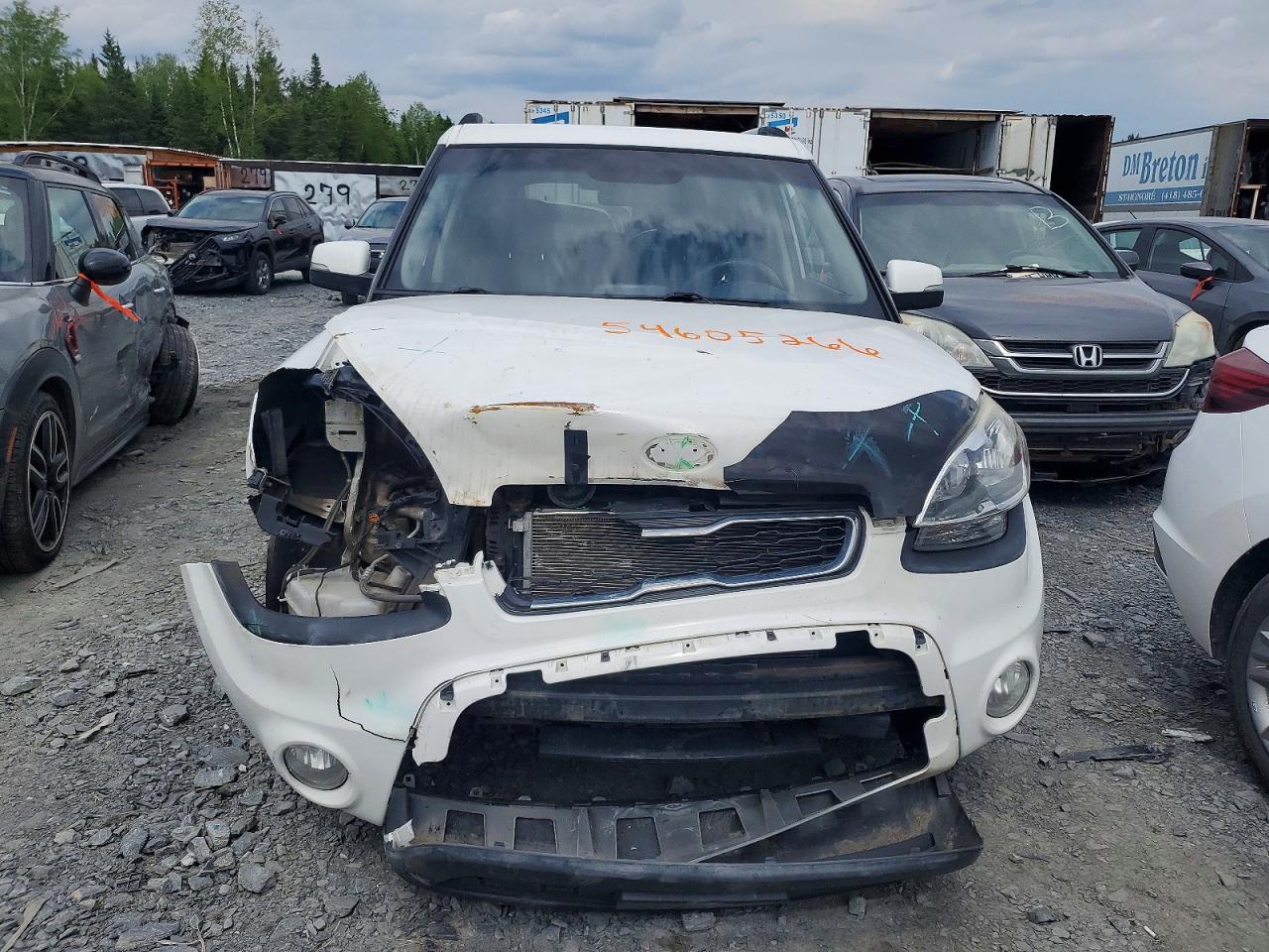 2012 Kia Soul + White vin: KNDJT2A64C7454600