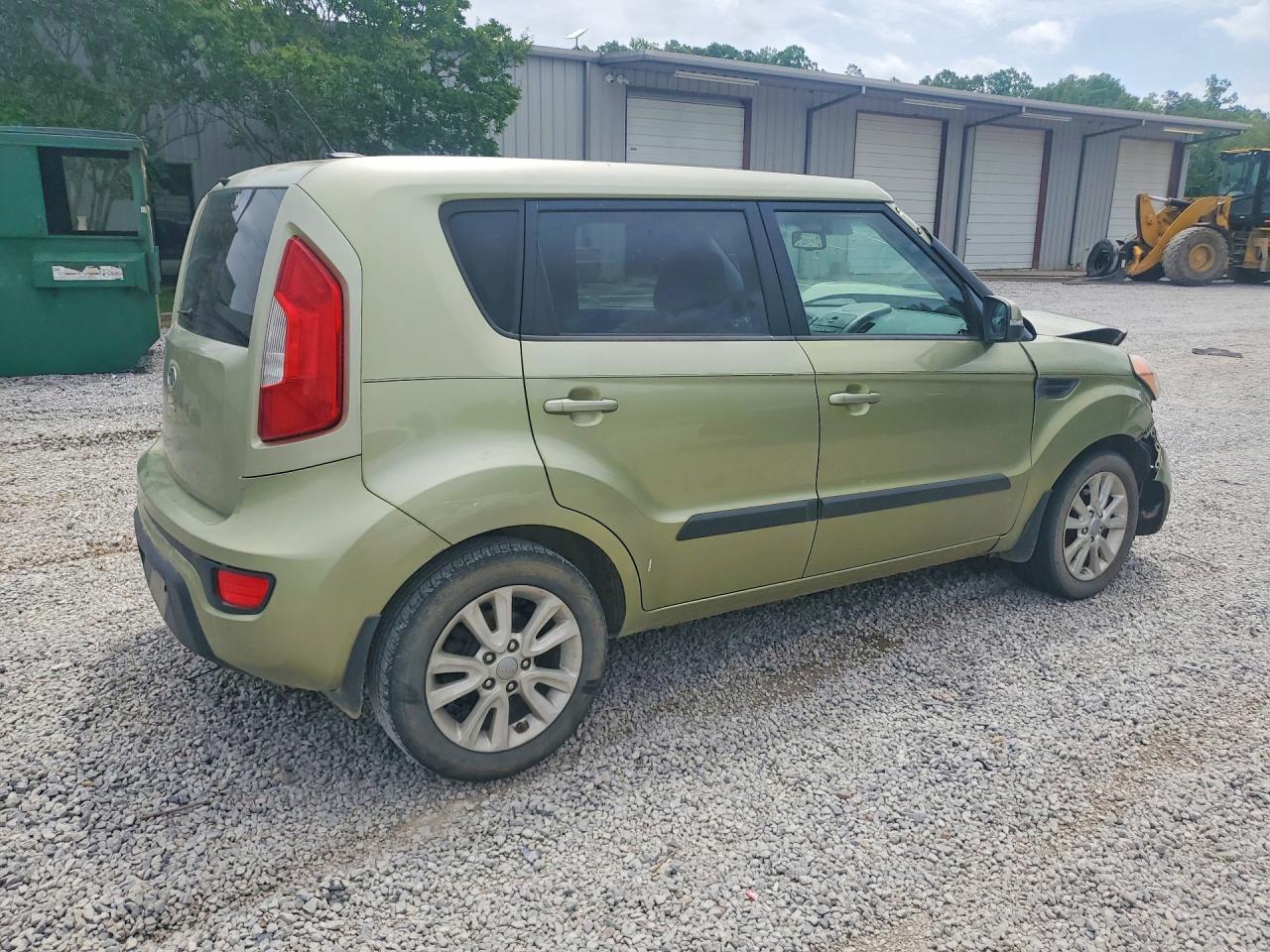 2012 Kia Soul + Green vin: KNDJT2A64C7459926