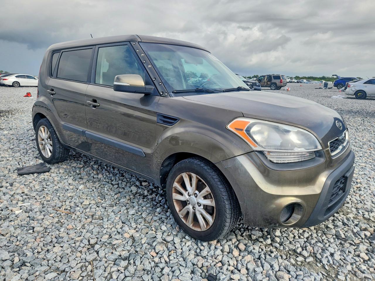 2012 Kia Soul + Gray vin: KNDJT2A64C7473261