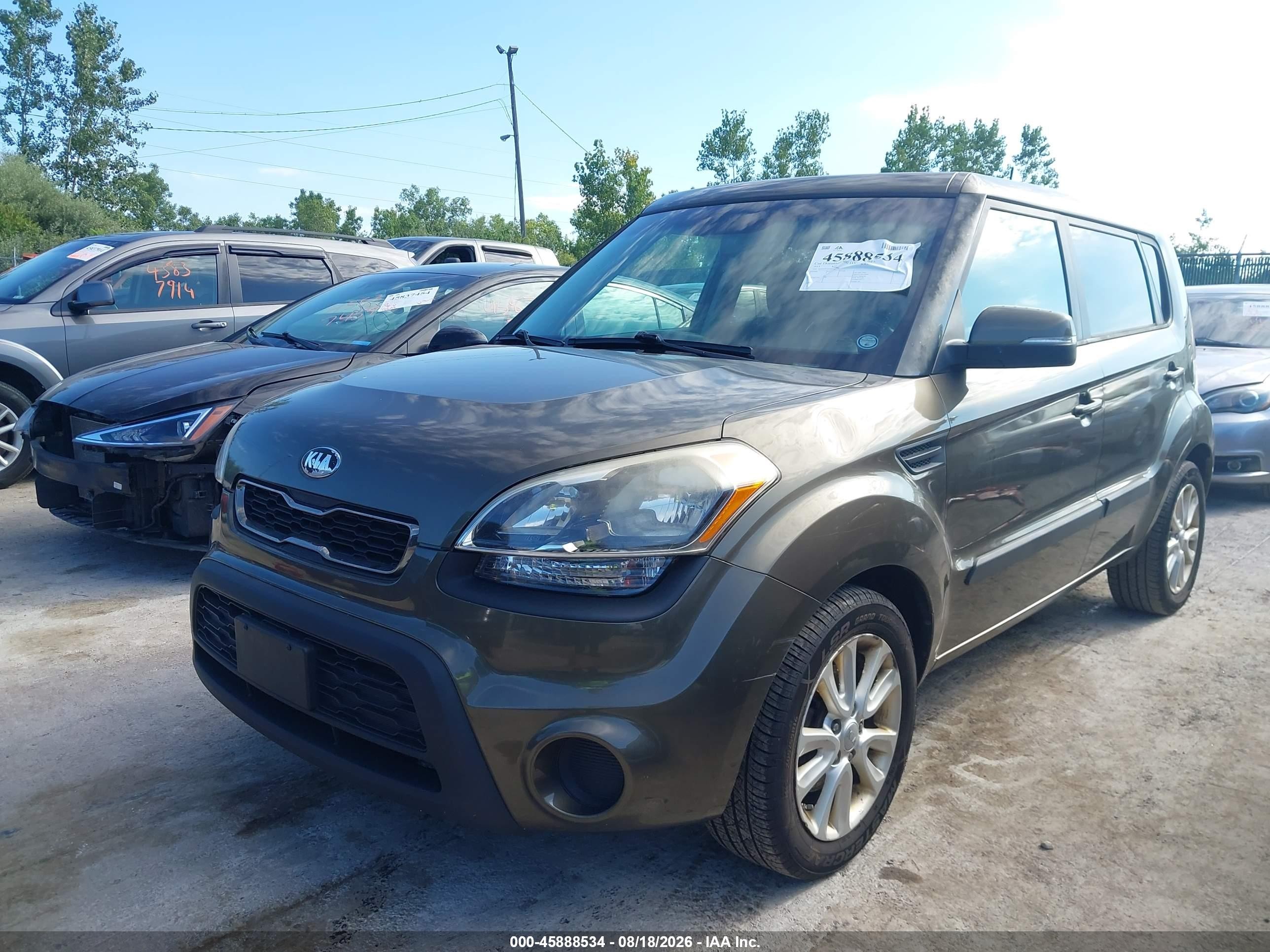 2013 Kia Soul + Коричневый vin: KNDJT2A64D7484410