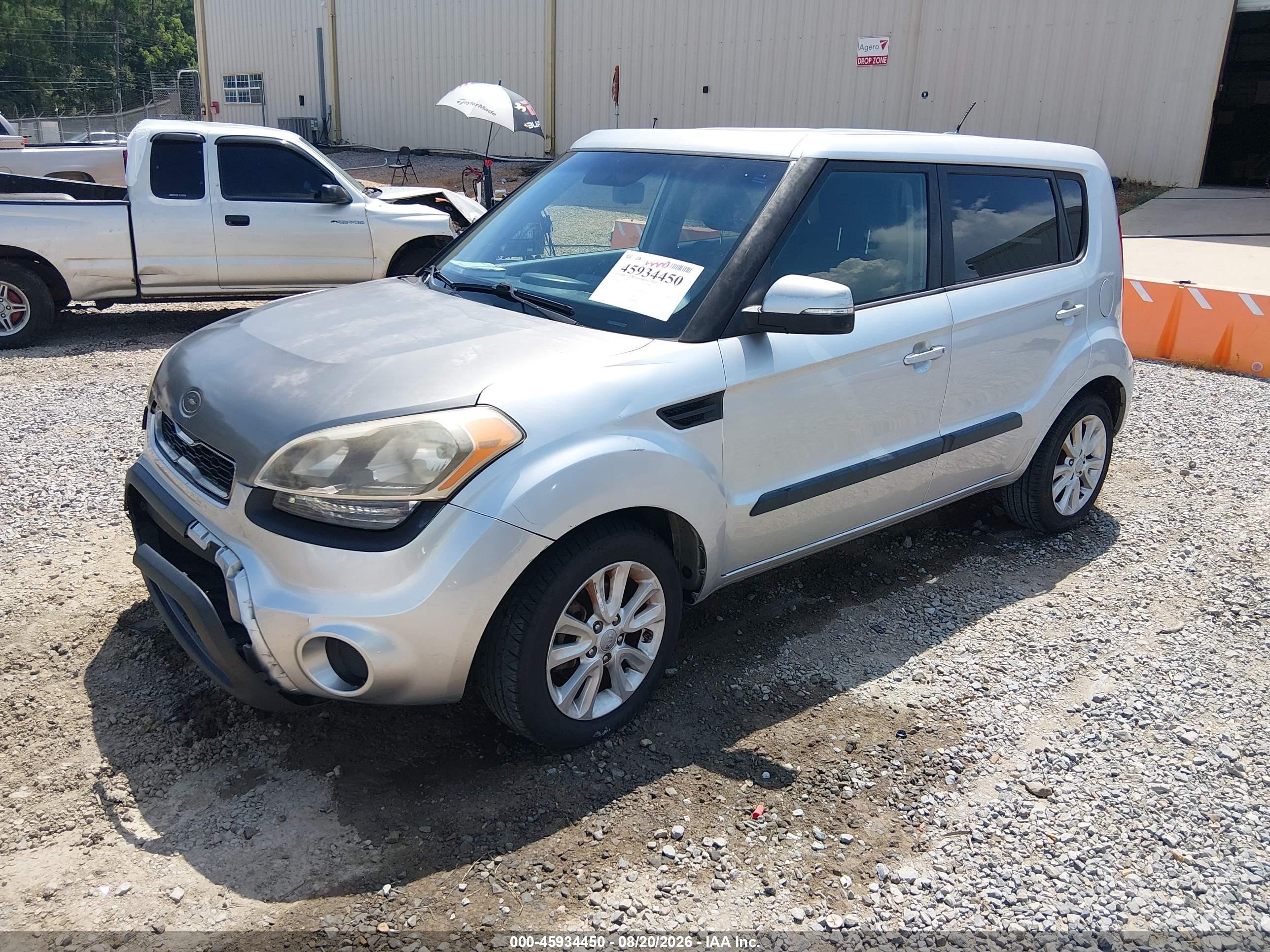 2013 Kia Soul + Gray vin: KNDJT2A64D7505935