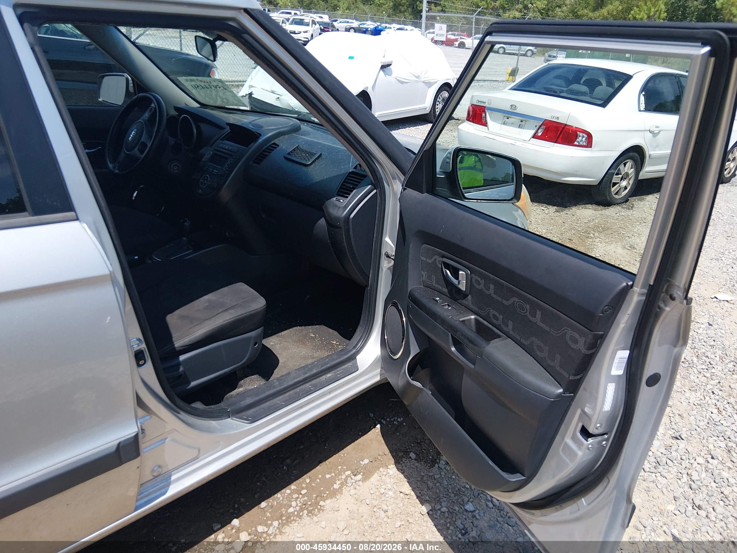 2013 Kia Soul + Gray vin: KNDJT2A64D7505935