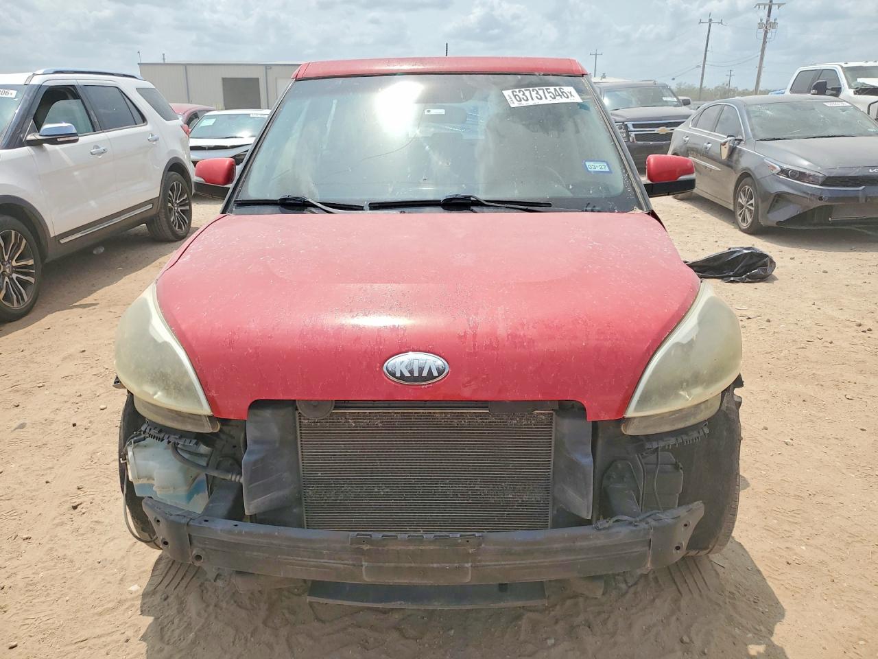 2013 Kia Soul + Red vin: KNDJT2A64D7513677