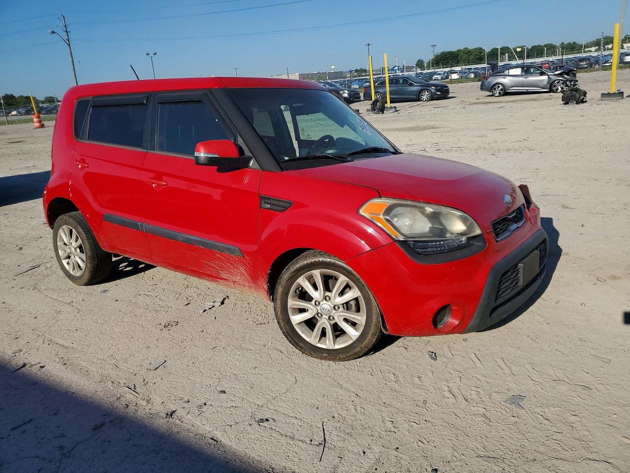 2013 Kia Soul + Red vin: KNDJT2A64D7536943