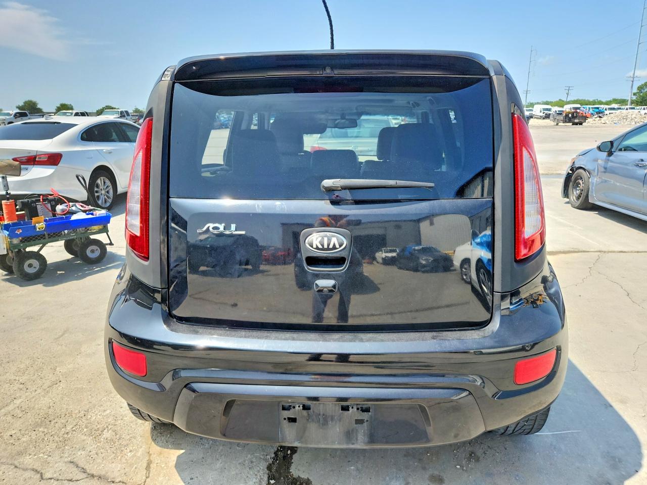 2013 Kia Soul ! Черный vin: KNDJT2A64D7547327