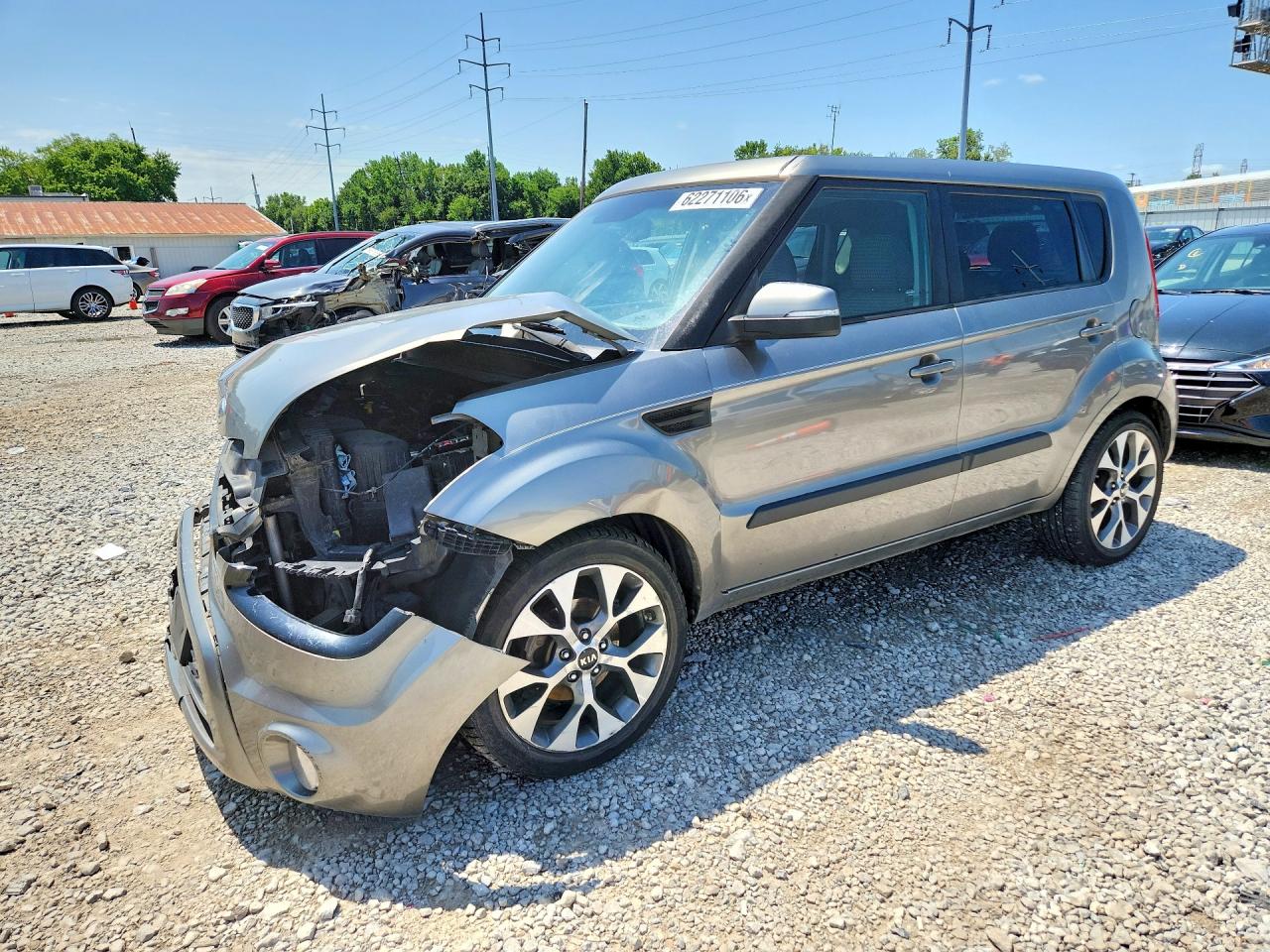 2013 Kia Soul ! Gray vin: KNDJT2A64D7630529