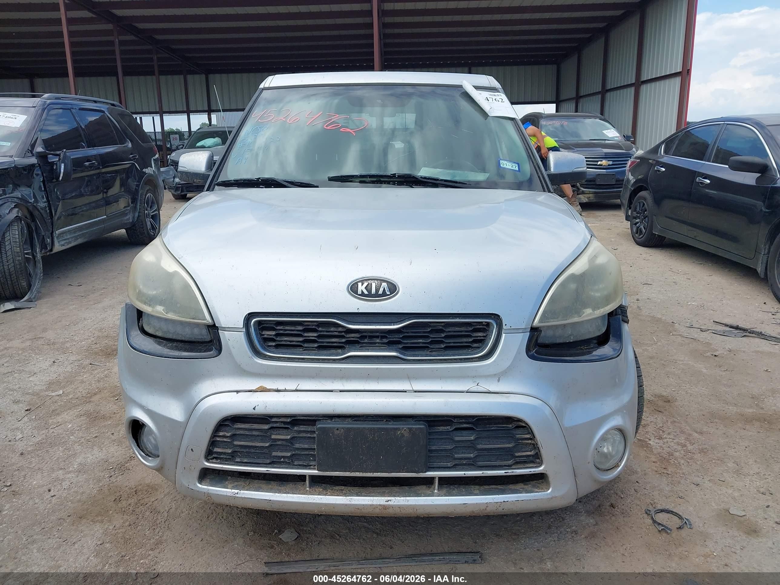 2012 Kia Soul ! Серебряный vin: KNDJT2A65C7415854