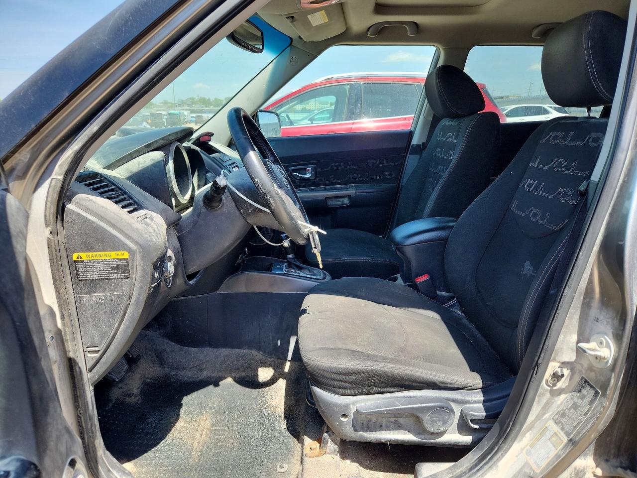 2012 Kia Soul Sw Gray vin: KNDJT2A65C7428880