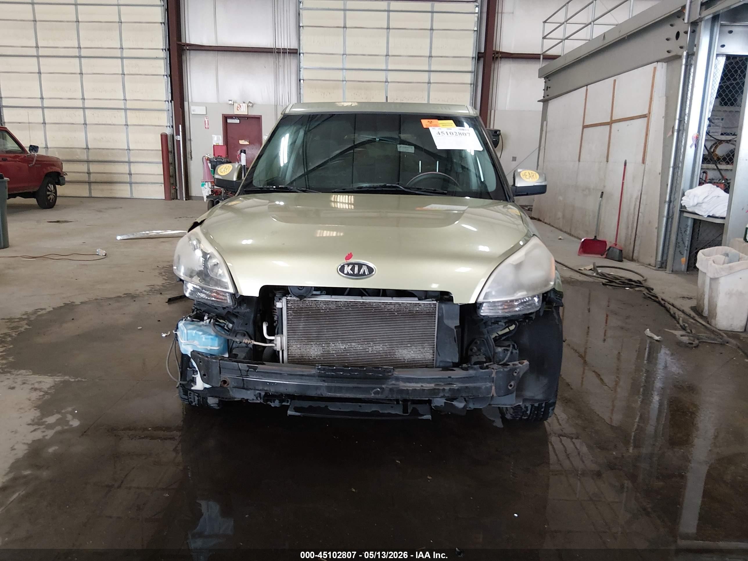 2012 Kia Soul + Green vin: KNDJT2A65C7445100
