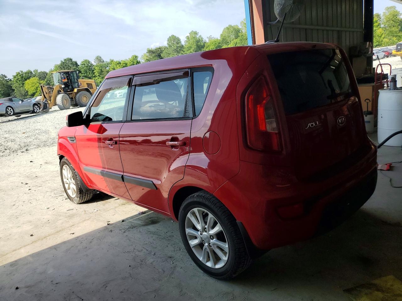 2012 Kia Soul + Red vin: KNDJT2A65C7472118