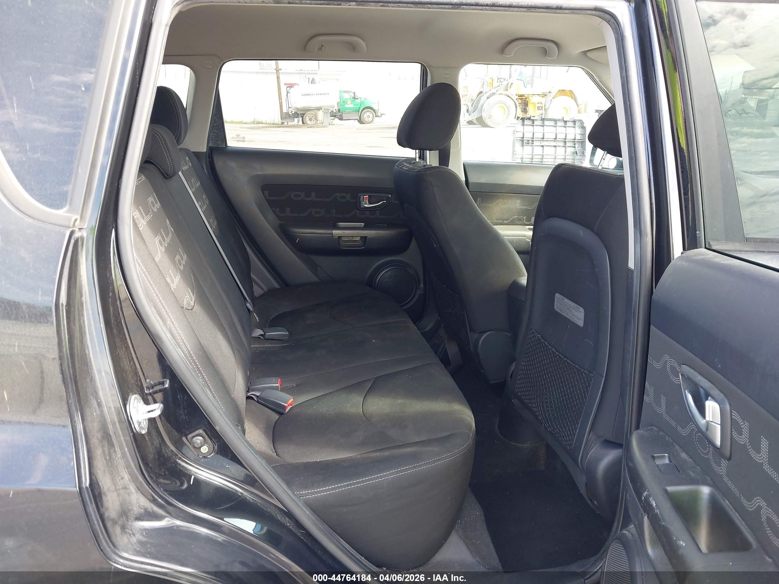 2012 Kia Soul + Черный vin: KNDJT2A65C7744134