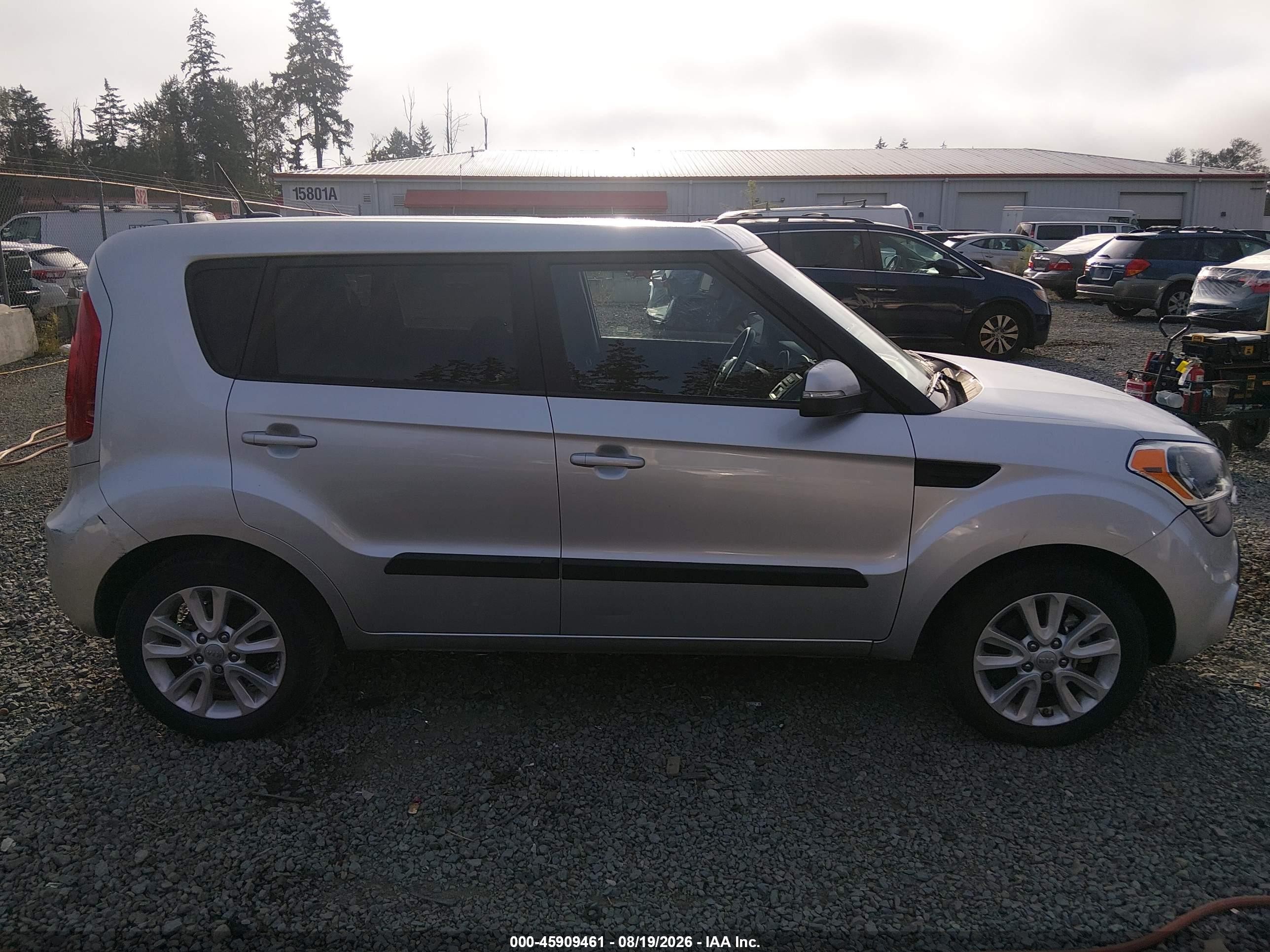 2013 Kia Soul + Серебряный vin: KNDJT2A65D7486926