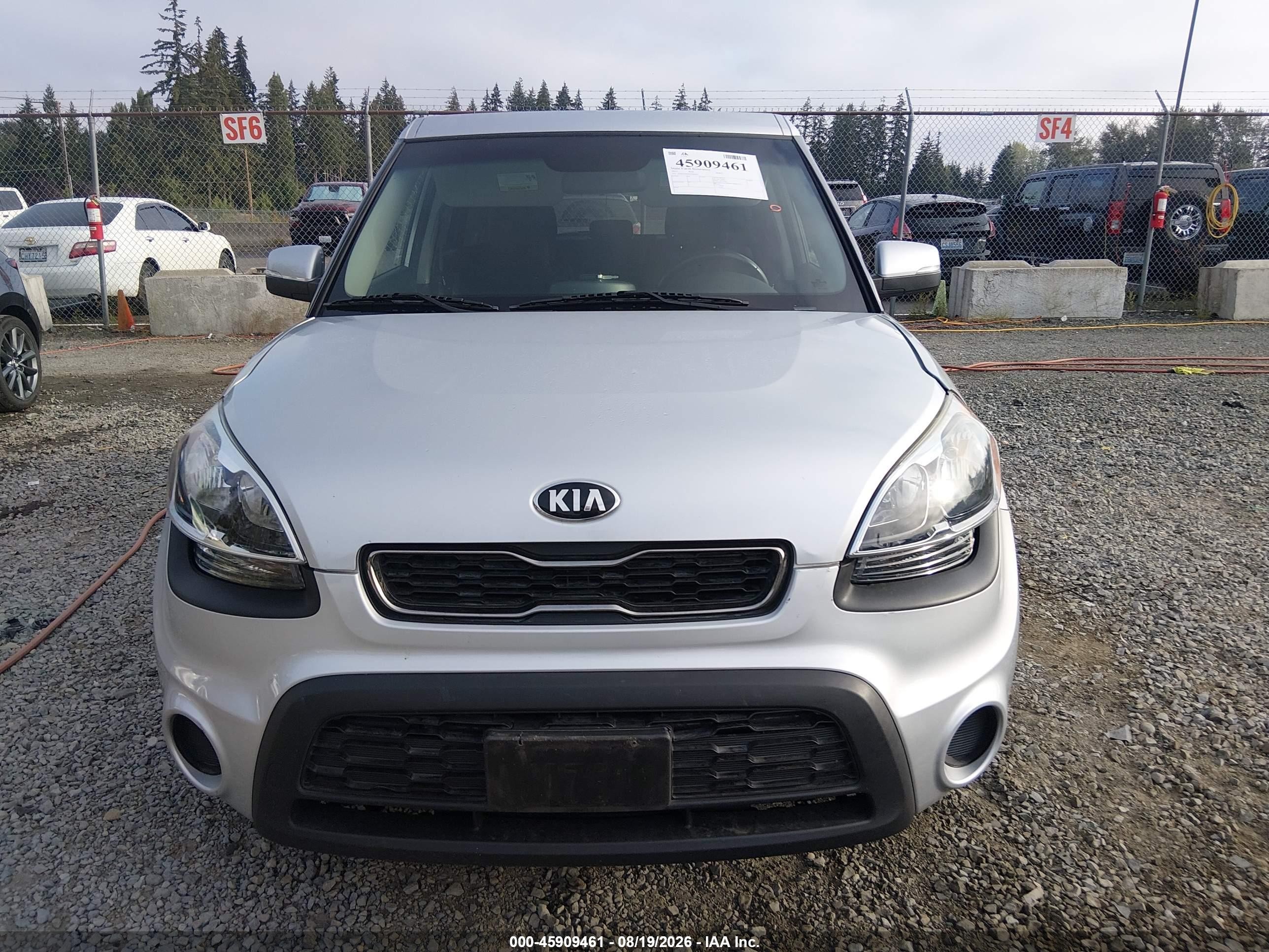 2013 Kia Soul + Серебряный vin: KNDJT2A65D7486926