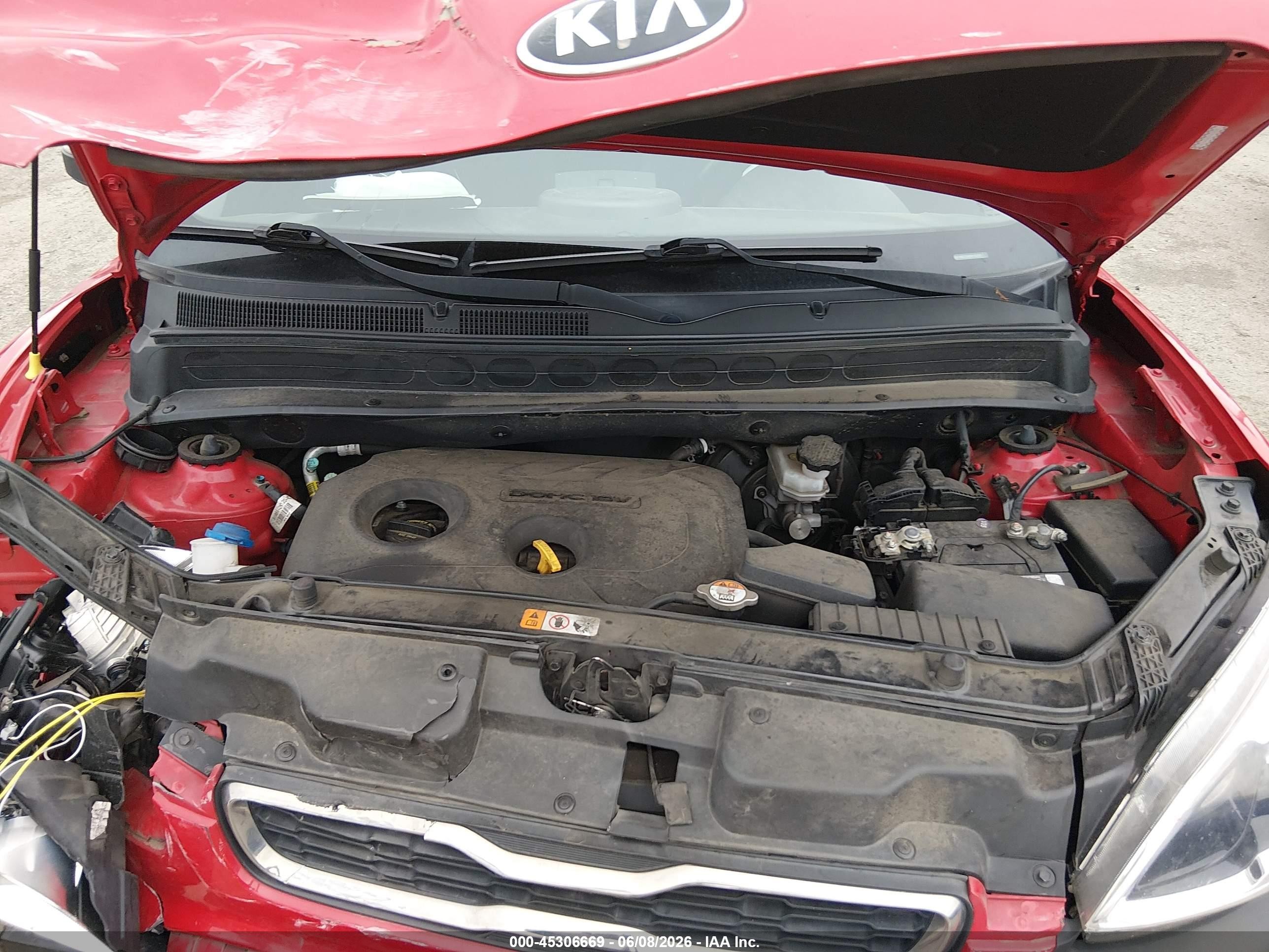 2013 Kia Soul + Red vin: KNDJT2A65D7551208