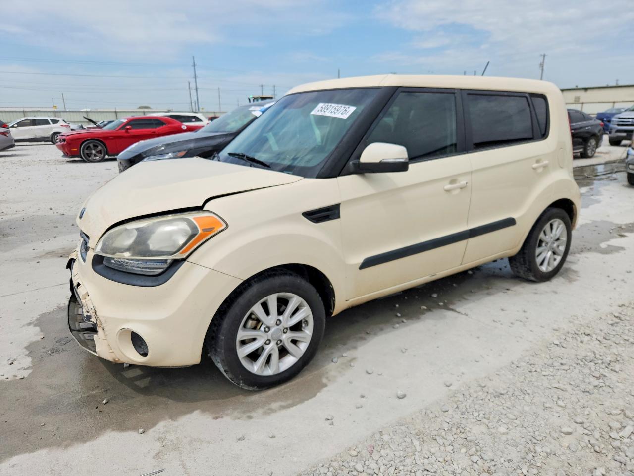 2013 Kia Soul + Beige vin: KNDJT2A65D7578697