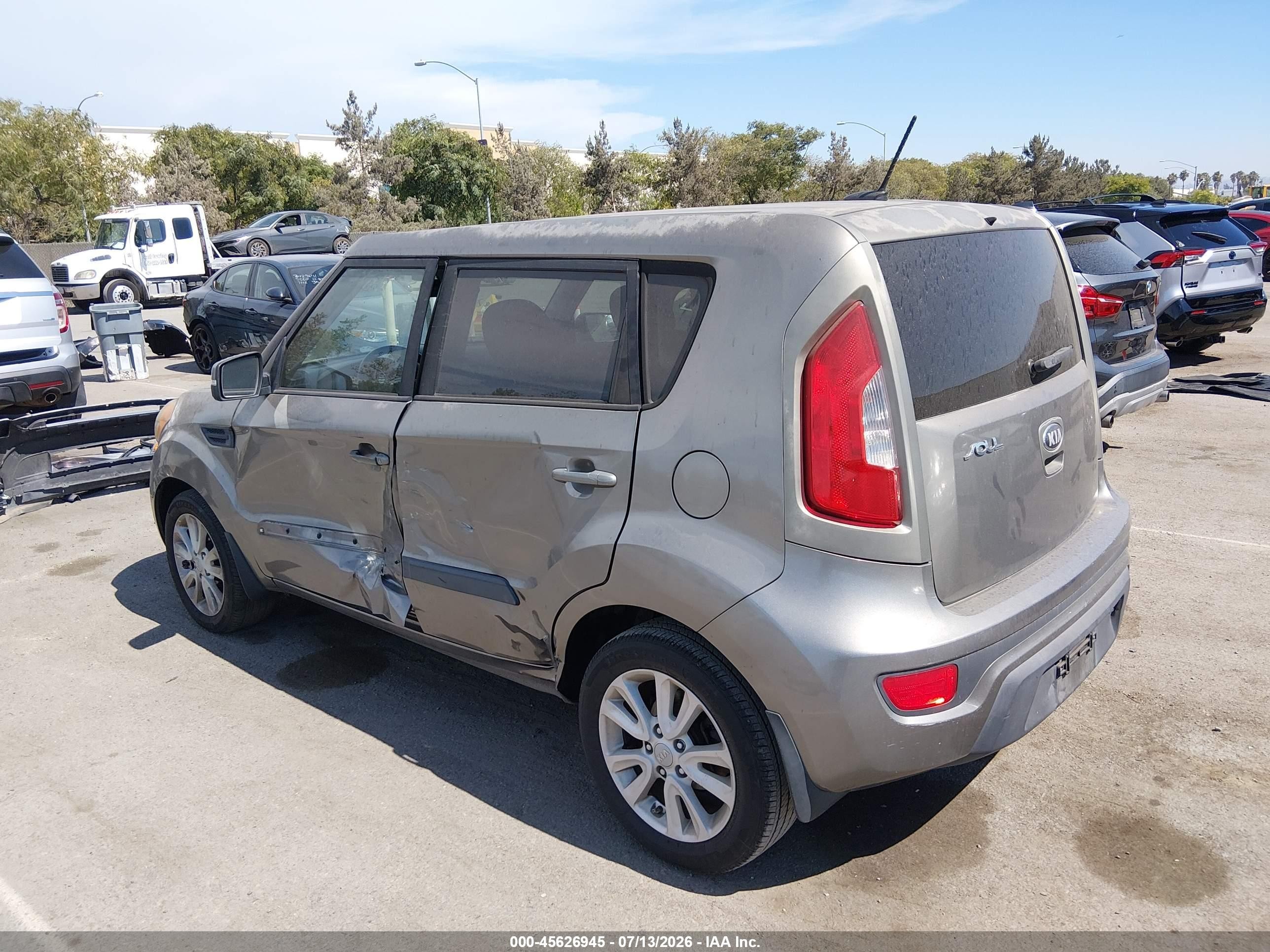 2013 Kia Soul + Brown vin: KNDJT2A65D7602397
