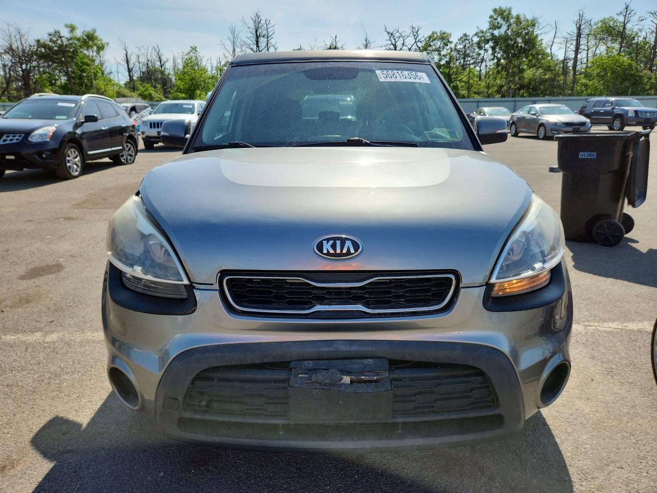 2013 Kia Soul + Серый vin: KNDJT2A65D7618275