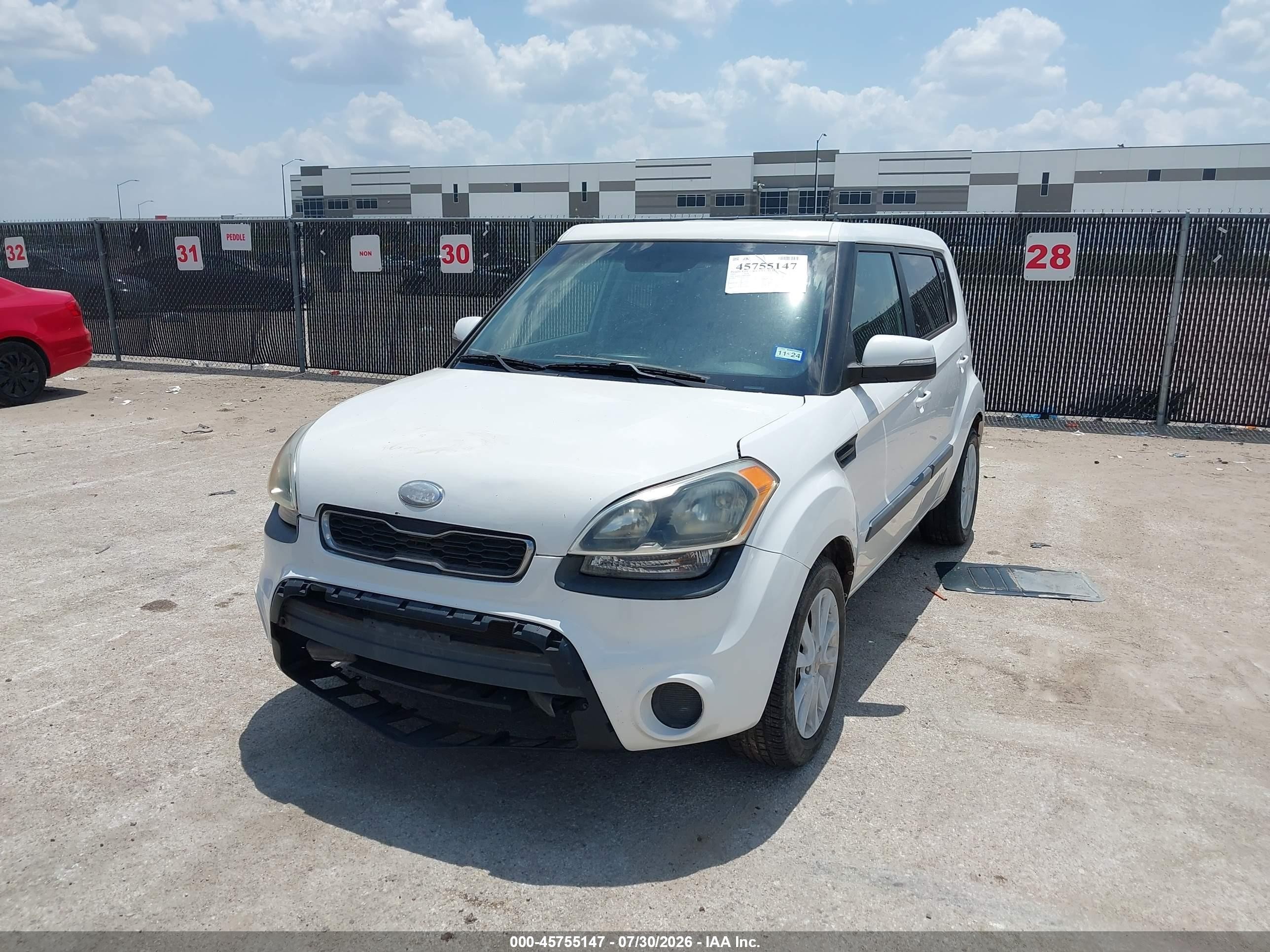 2013 Kia Soul + Белый vin: KNDJT2A65D7761422