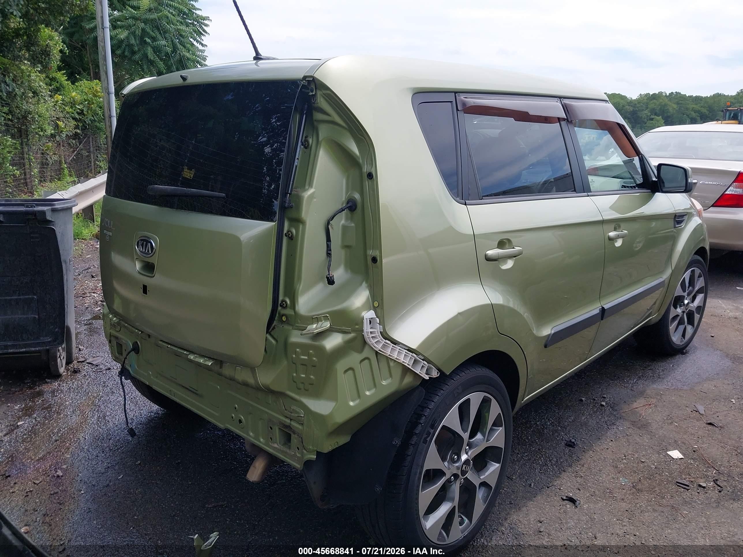 2012 Kia Soul ! Green vin: KNDJT2A66C7370004
