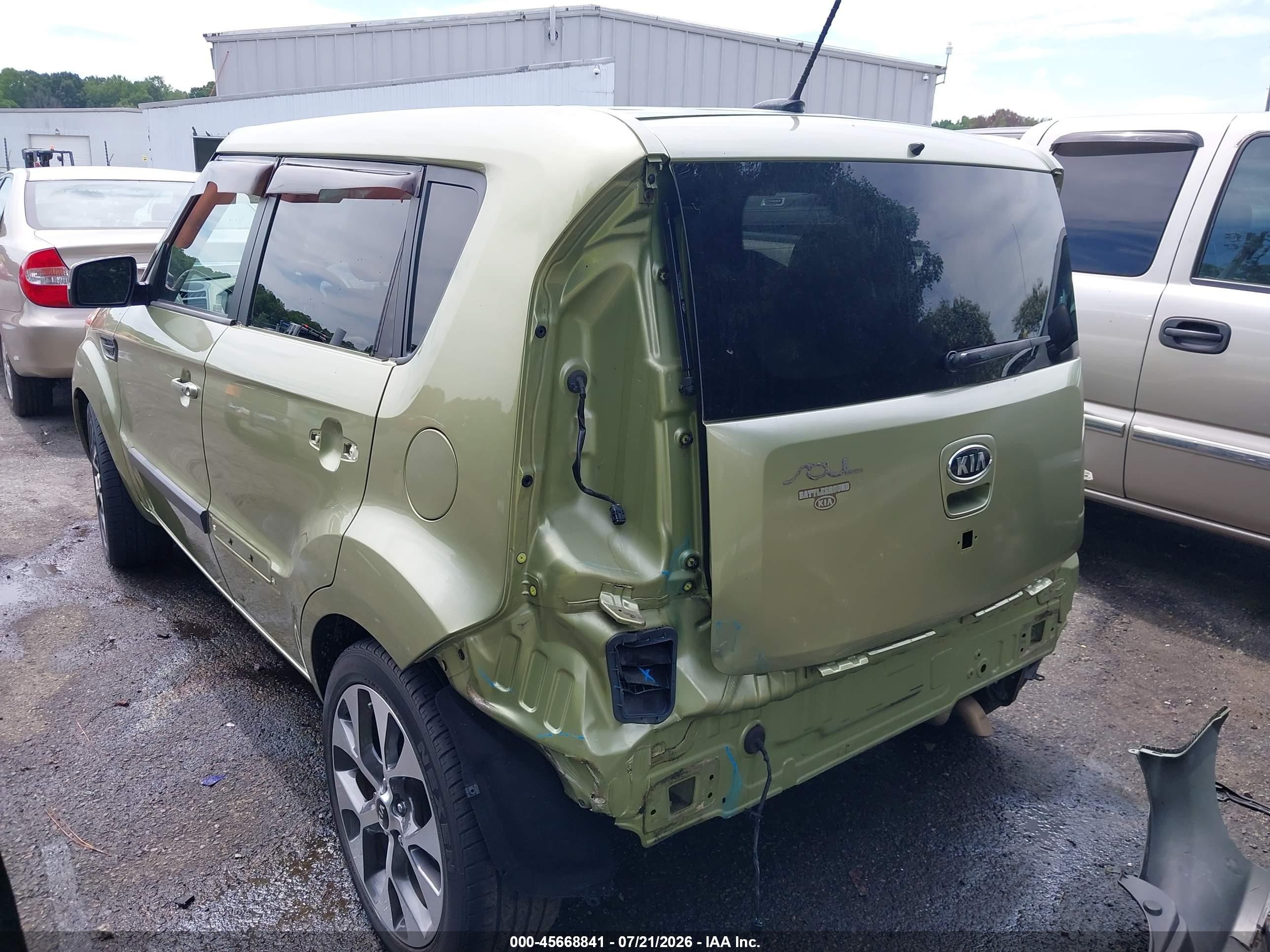 2012 Kia Soul ! Green vin: KNDJT2A66C7370004